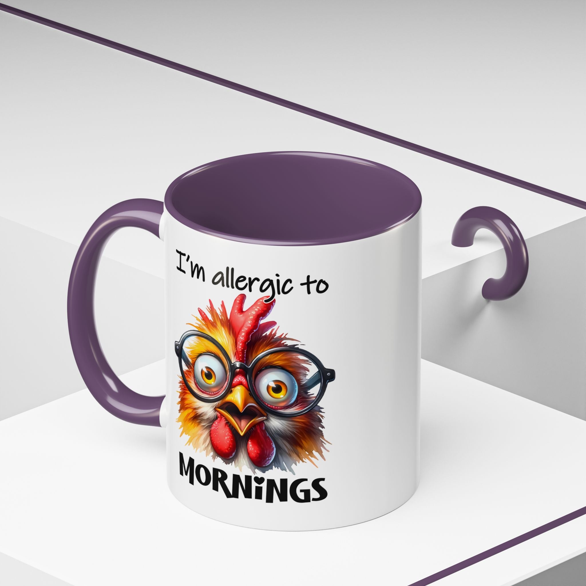 I’m Allergic to Mornings – Sleepy Humor Mug