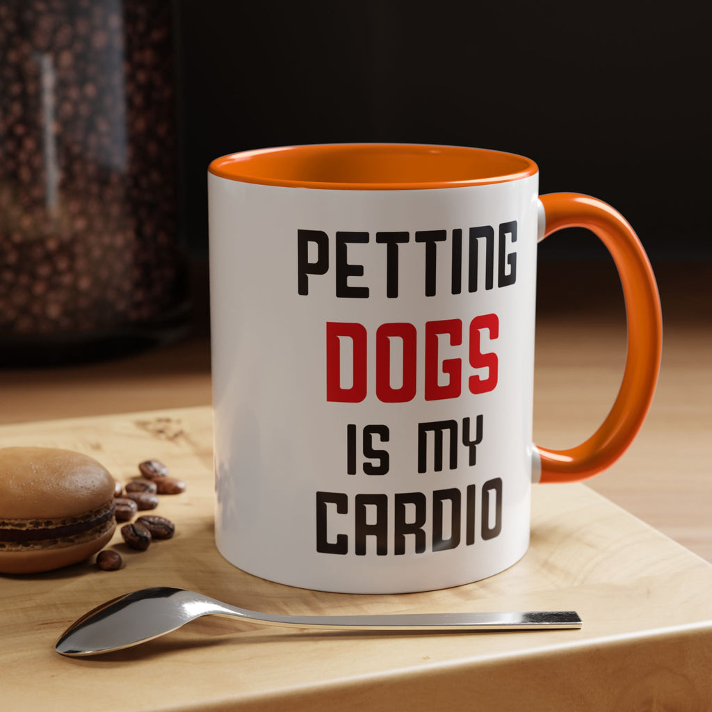 Dog Lover Coffee Mug – 11oz & 15oz Funny Pet Quote, Colorful Interior