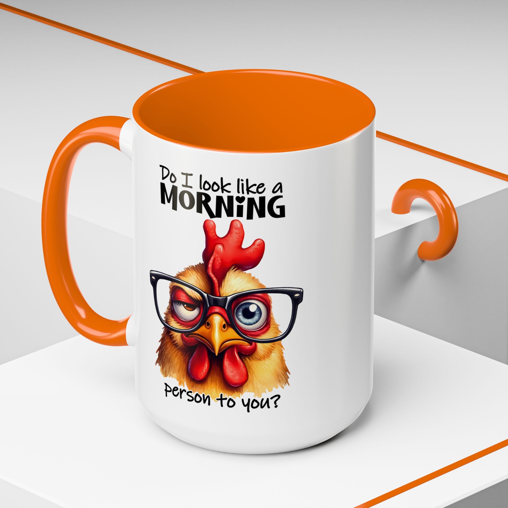 Do I Look Like a Morning Person? – Serious Chicken Mug