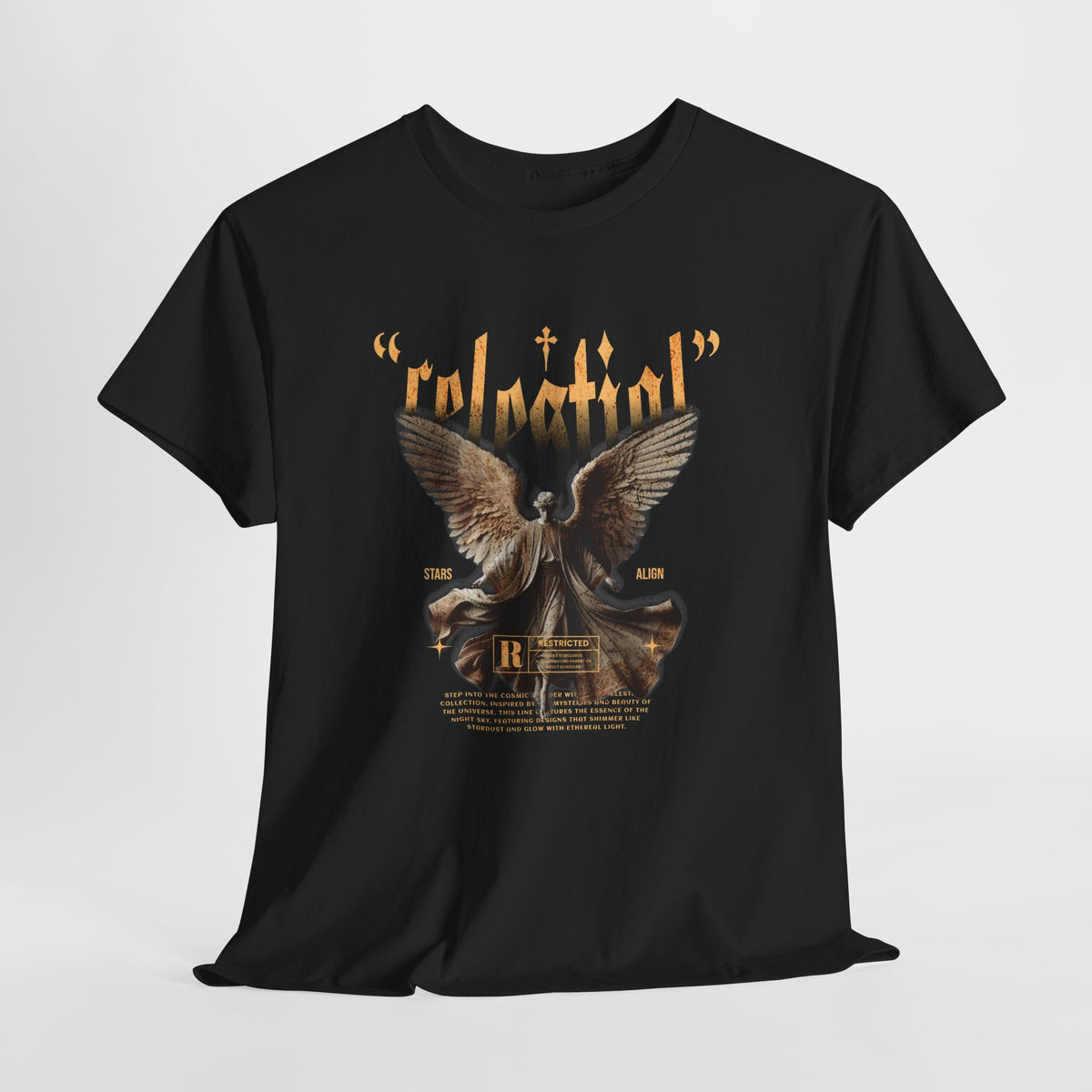 "Celestial Angel" - Divine Art & Streetwear Design