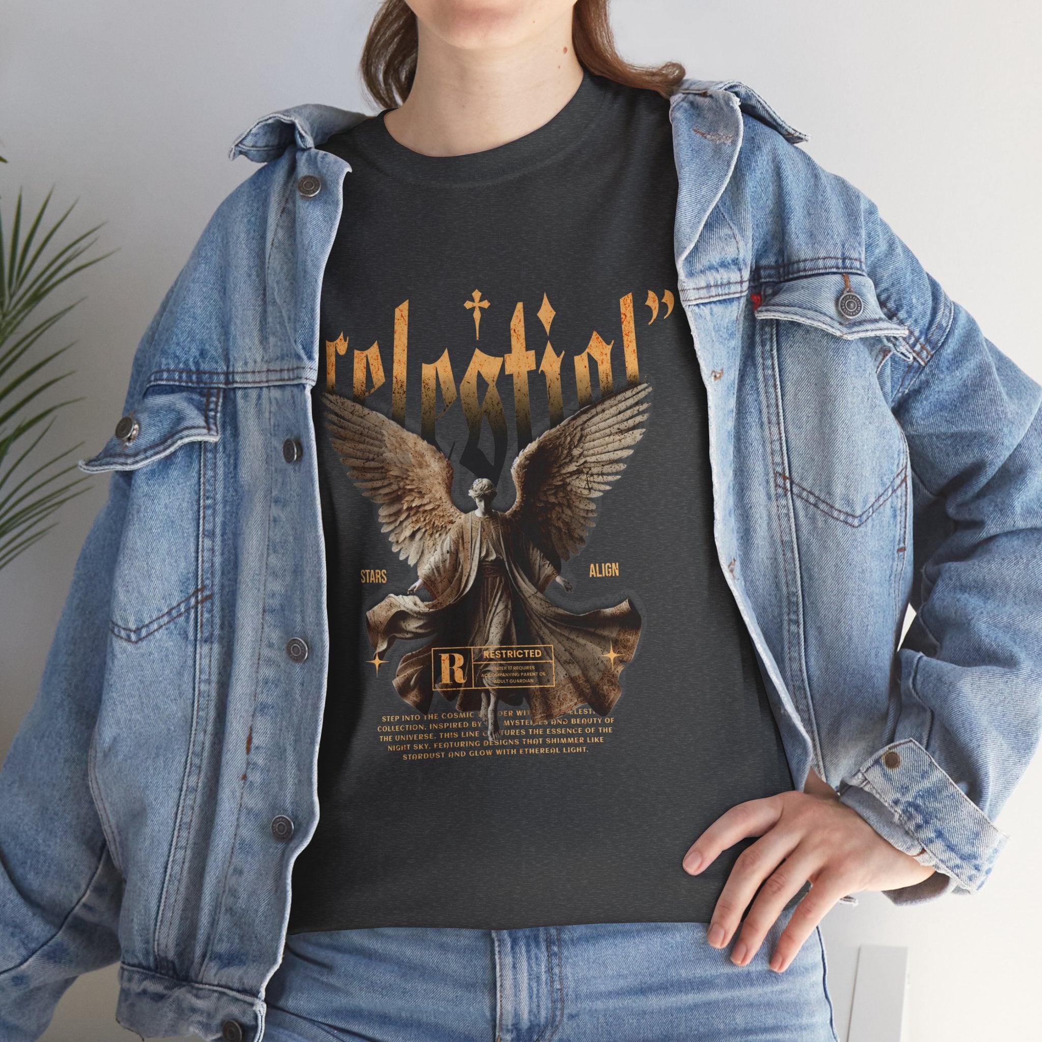 "Celestial Angel" - Divine Art & Streetwear Design