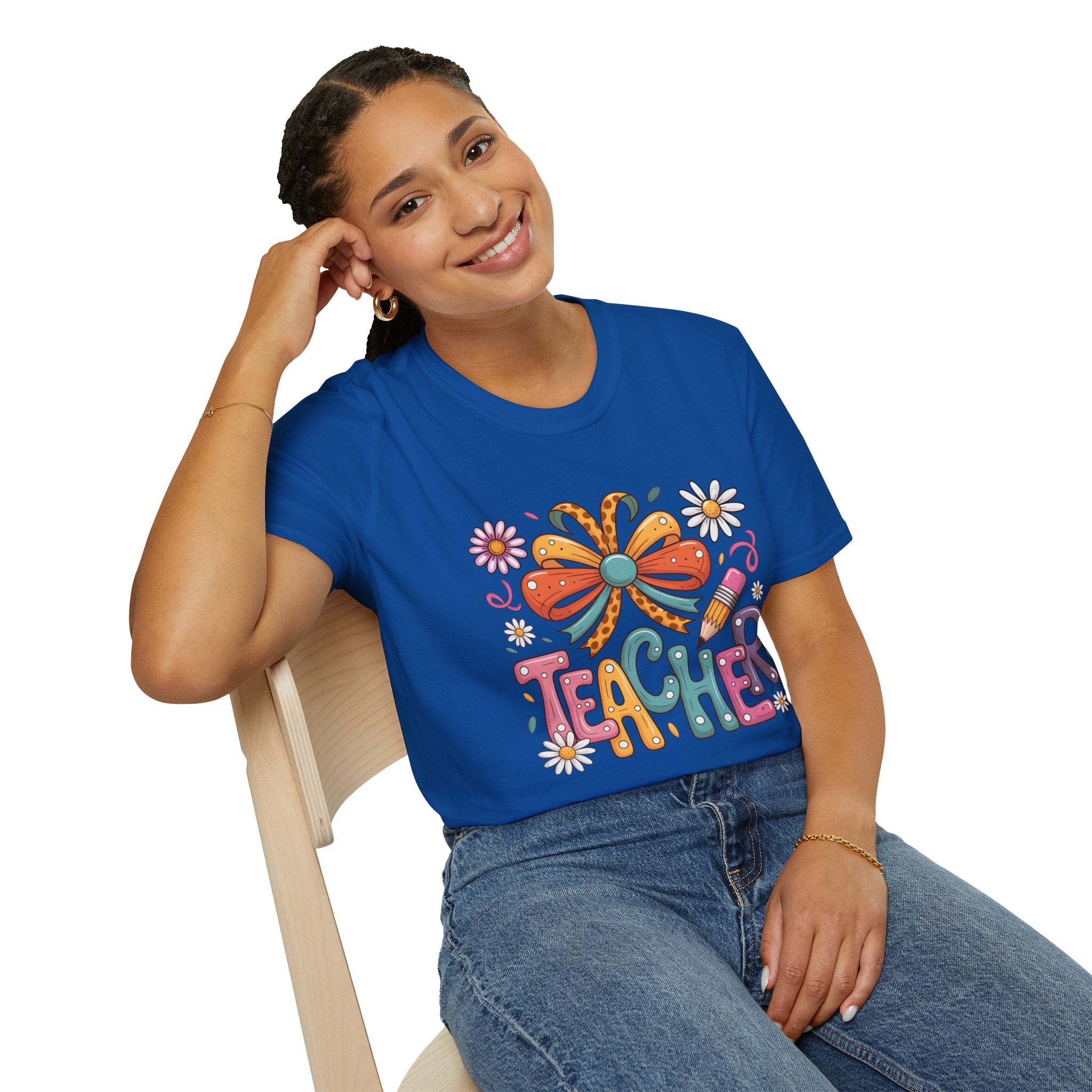 Teacher – Multicolor Floral Pride