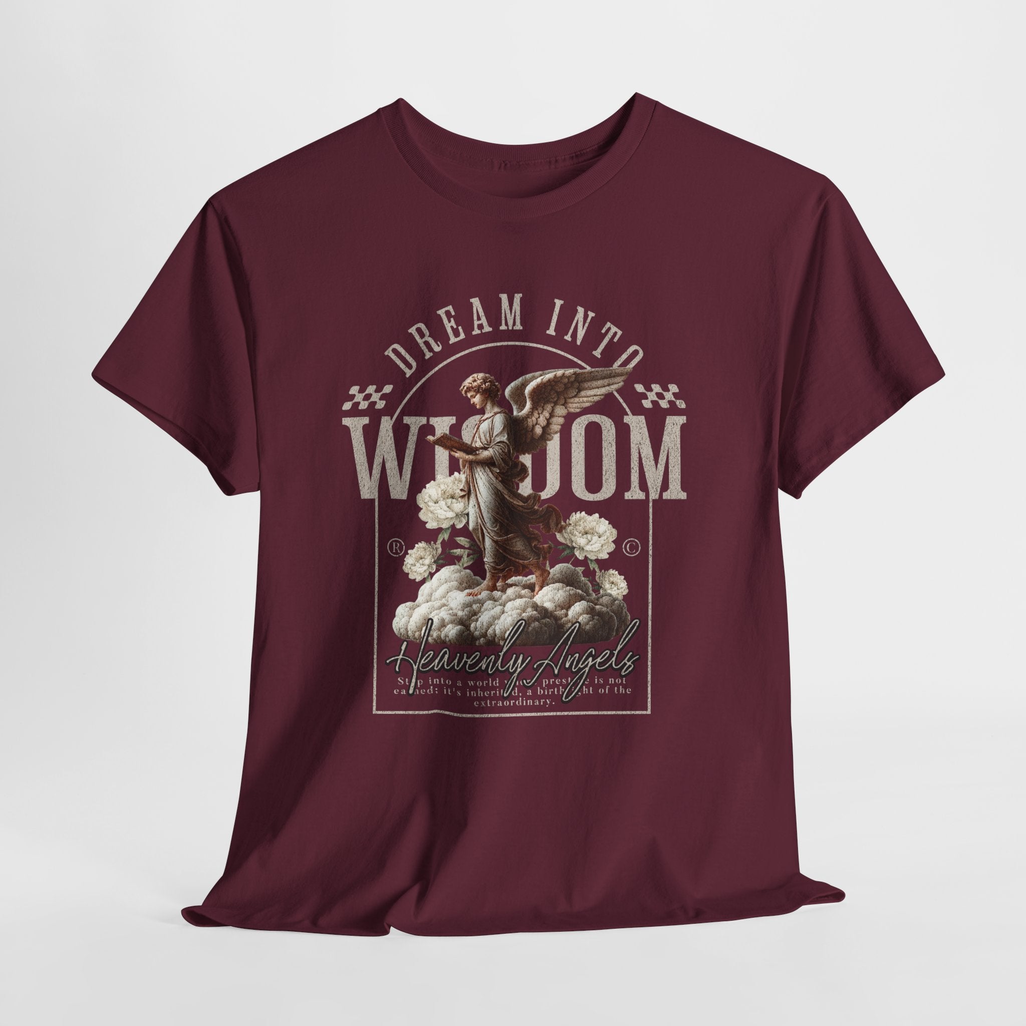 "Dream into Wisdom" - Heavenly Angels T-Shirt Design