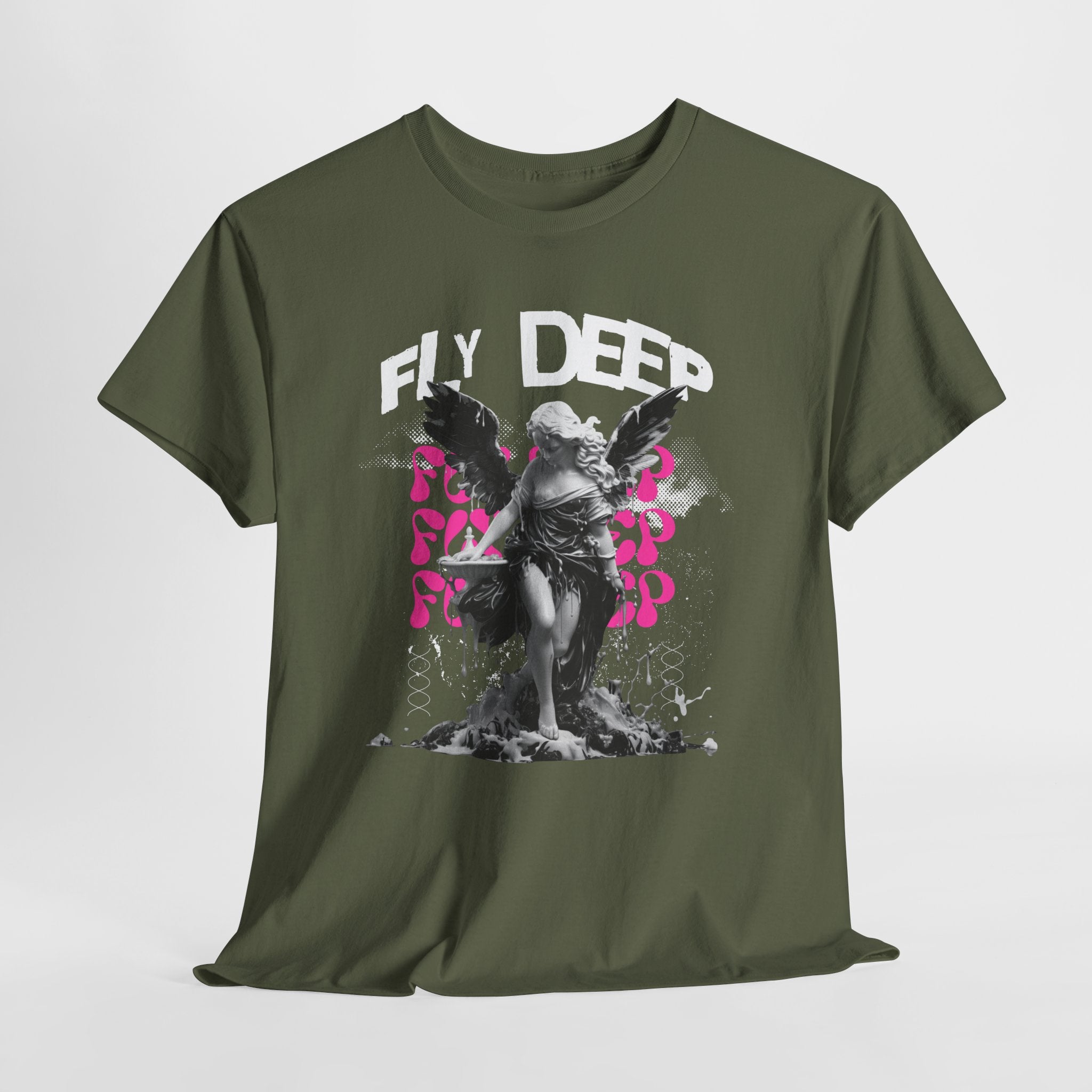 Fly Deep - Angelic Meltdown Urban Art