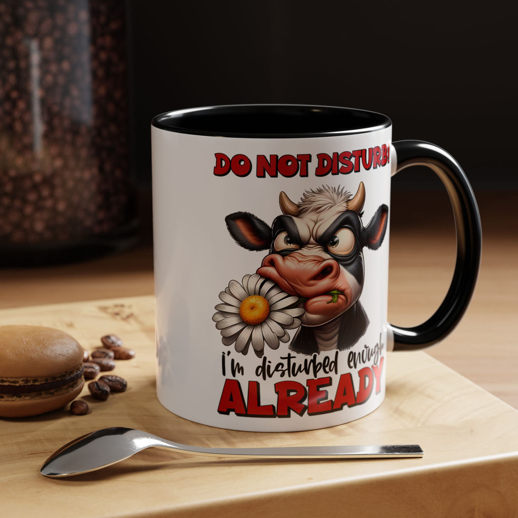 Disturbed & Caffeinated Coffee Mug