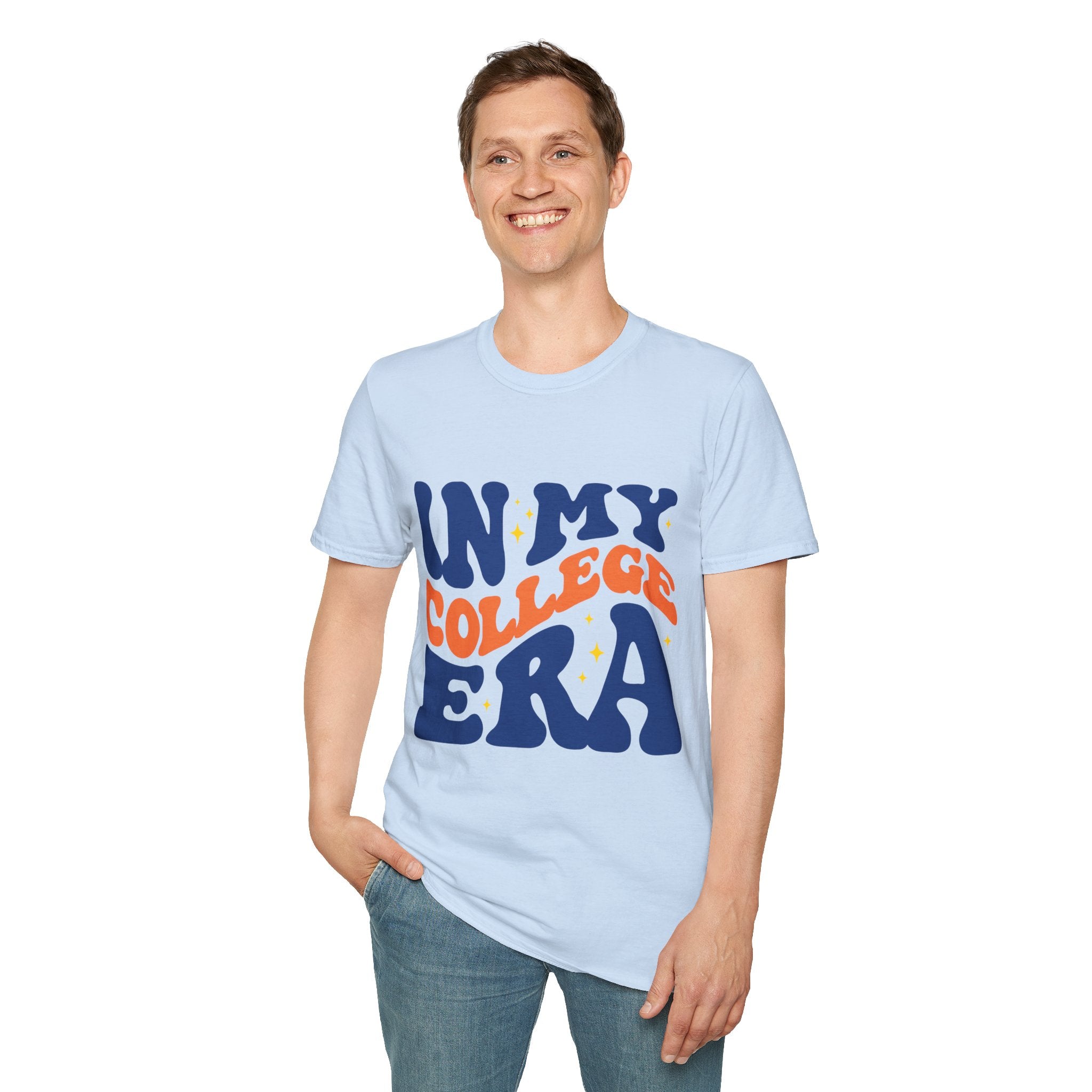 College Student T-Shirt – “In My College Era” Fun Campus Life Tee for Students, Grads, and School Spirit