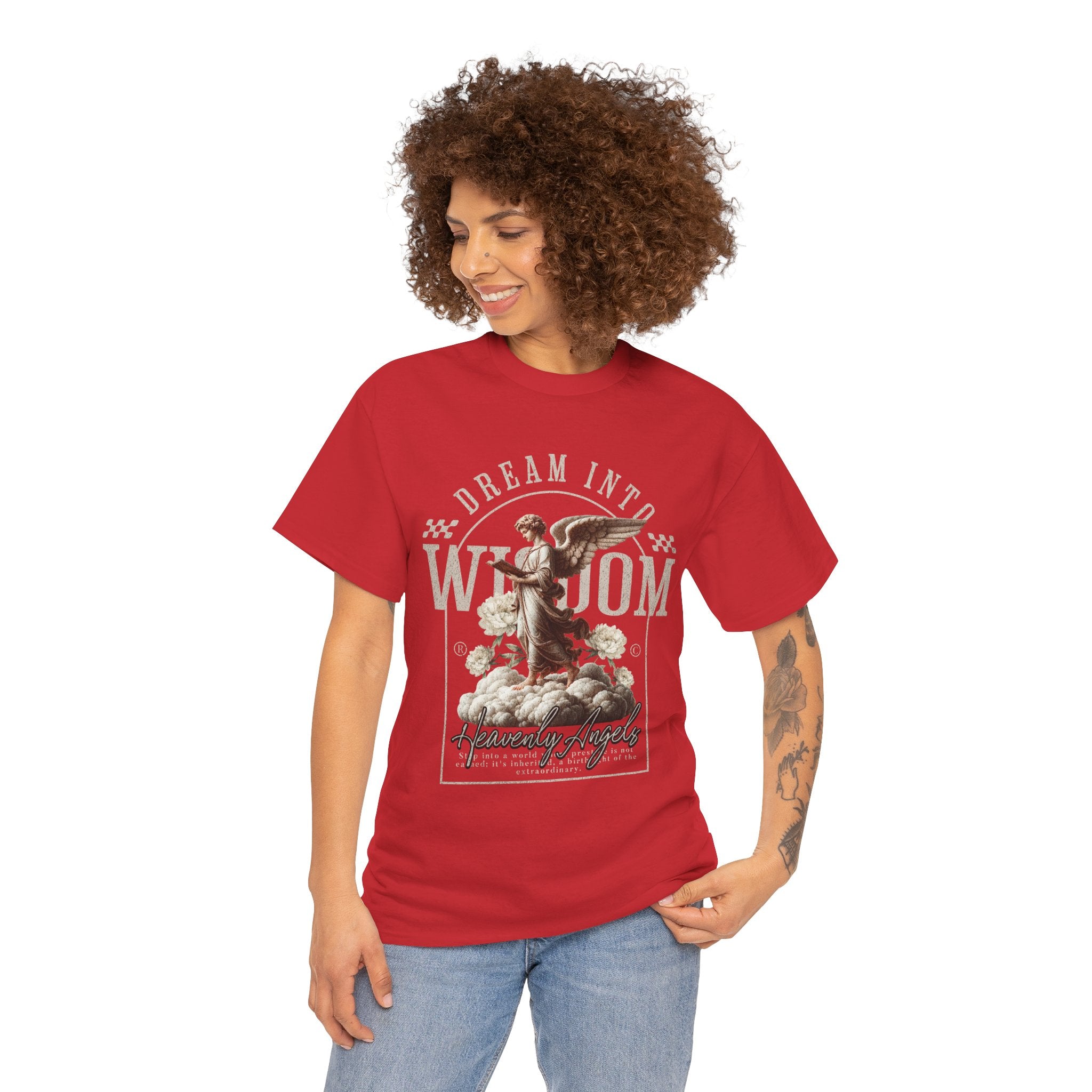 "Dream into Wisdom" - Heavenly Angels T-Shirt Design