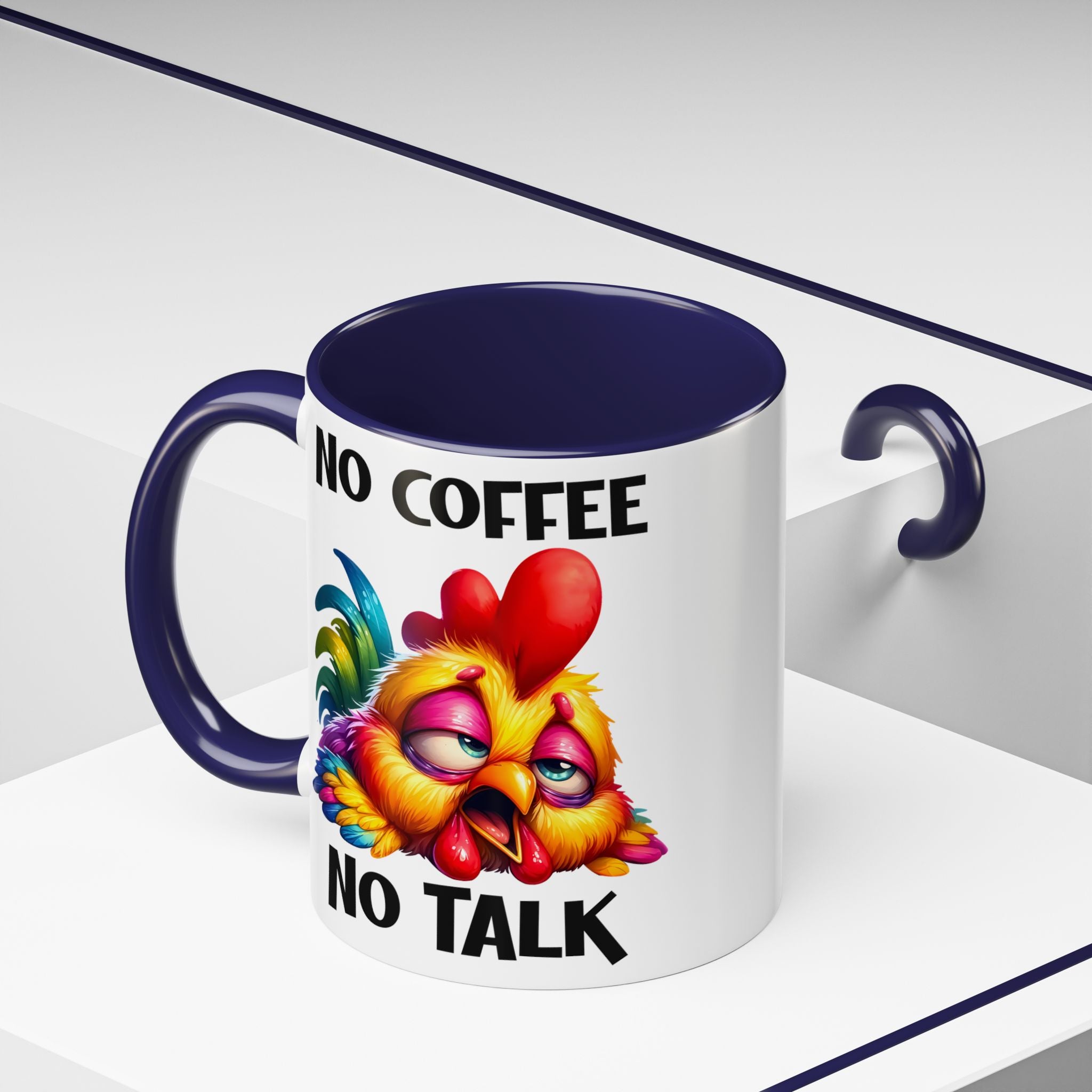 No Coffee, No Talk – Pre-Caffeine Warning Mug