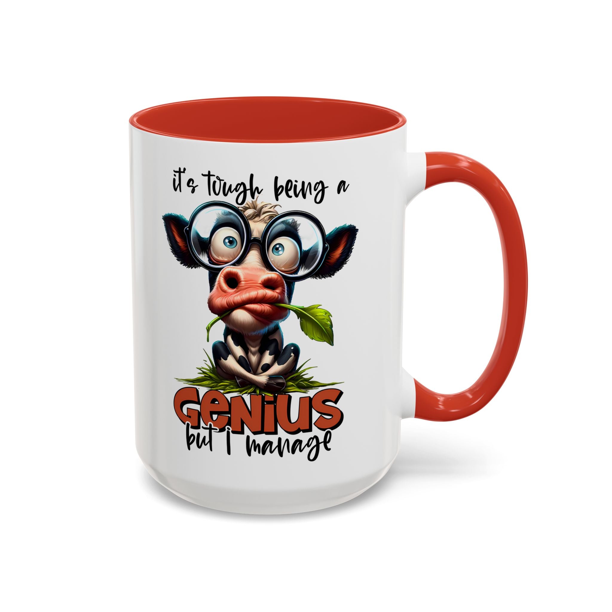 Moo-dest Genius Coffee Mug