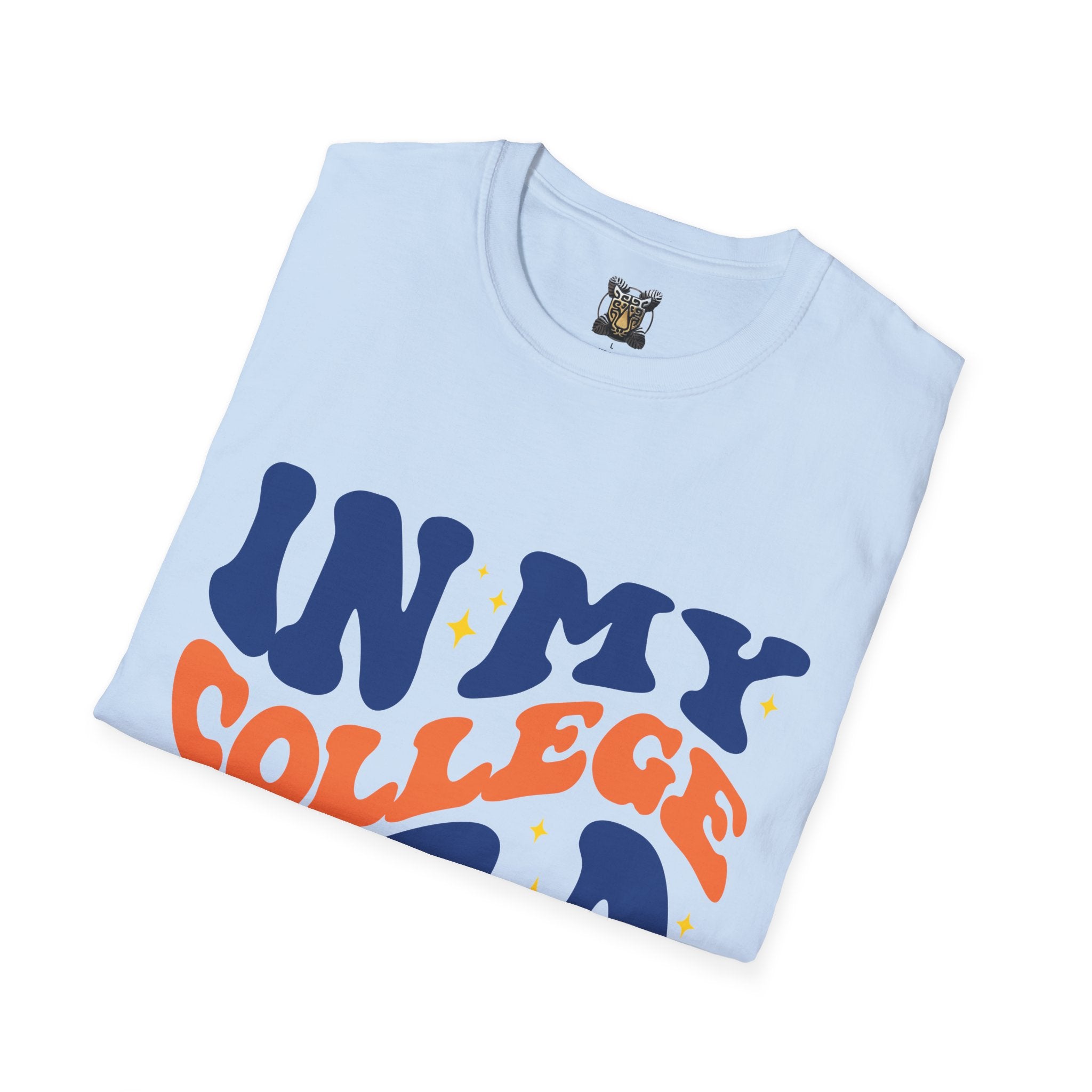College Student T-Shirt – “In My College Era” Fun Campus Life Tee for Students, Grads, and School Spirit