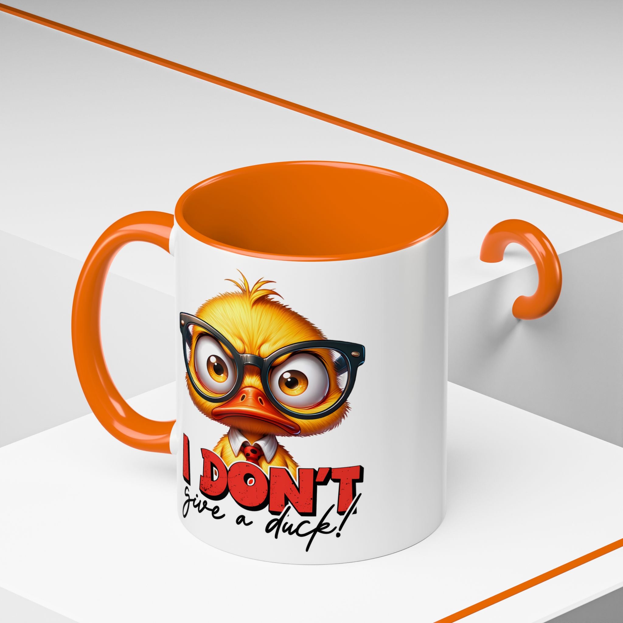 I Don’t Give a Duck – No-Nonsense Duckling Mug