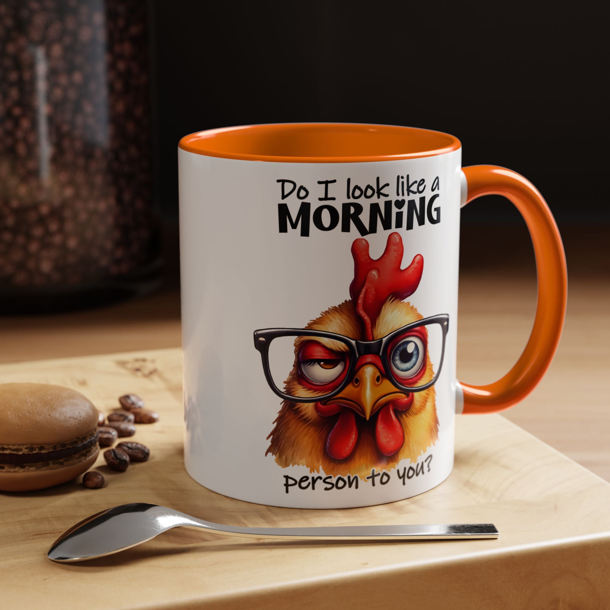 Do I Look Like a Morning Person? – Serious Chicken Mug