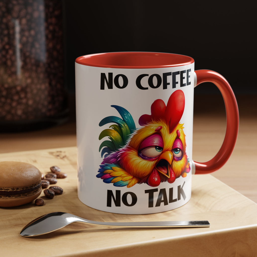 No Coffee, No Talk – Pre-Caffeine Warning Mug