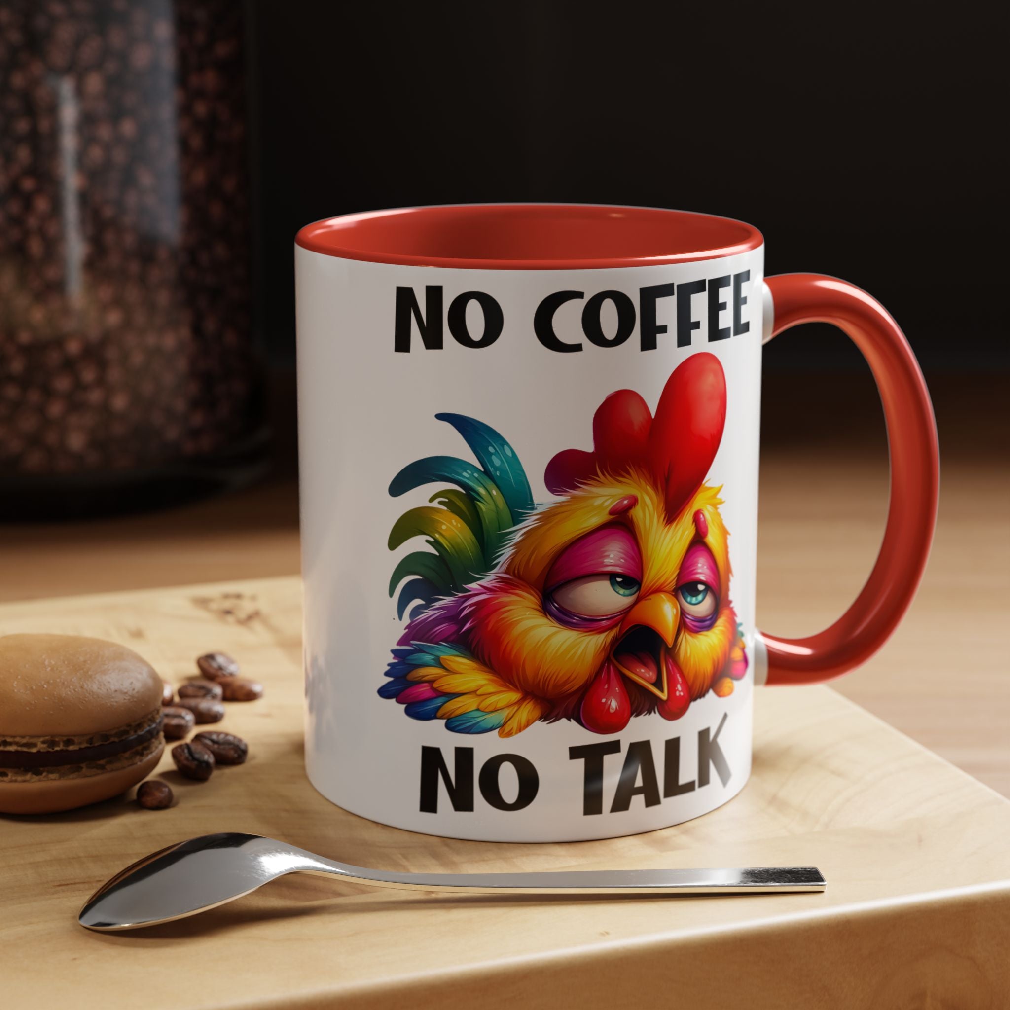 No Coffee, No Talk – Pre-Caffeine Warning Mug