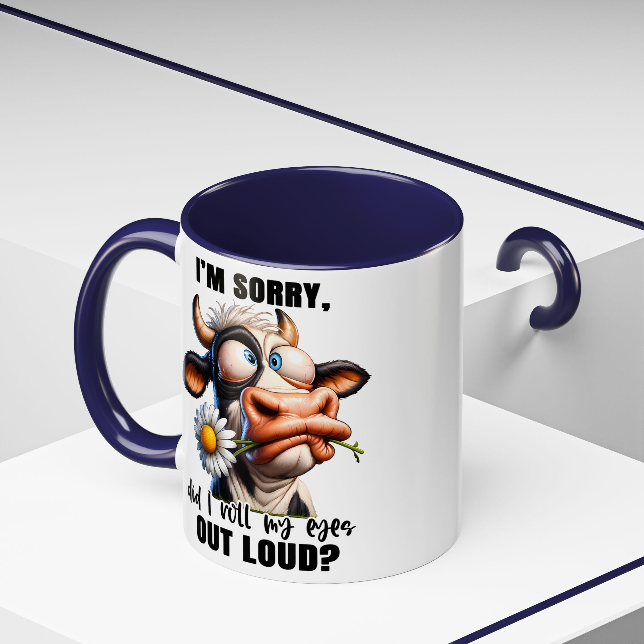Sassy Cow Eye-Roll Mug