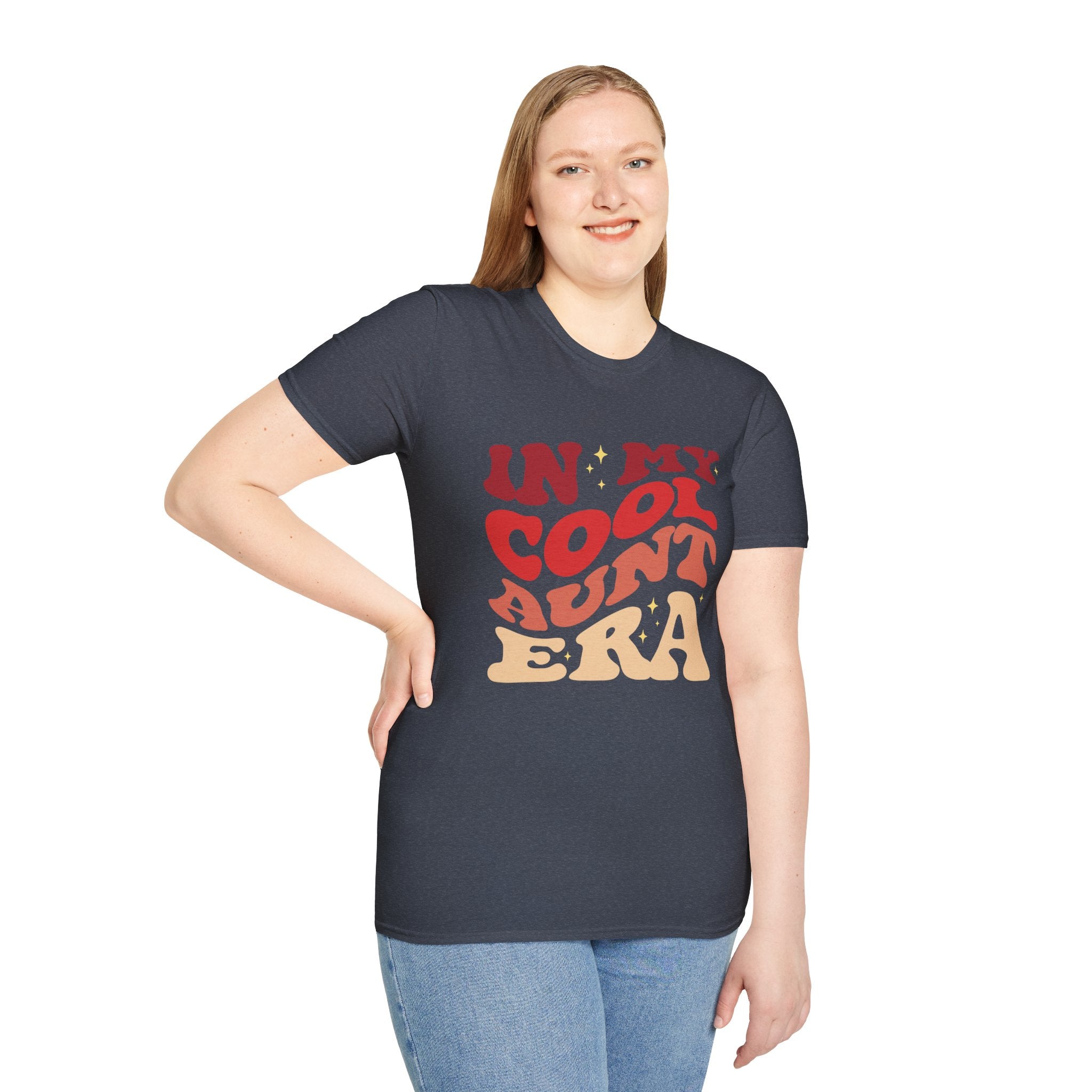 Cool Aunt T-Shirt – “In My Cool Aunt Era” Fun Auntie Gift Tee for Birthdays, Family Gatherings, and Everyday Wear