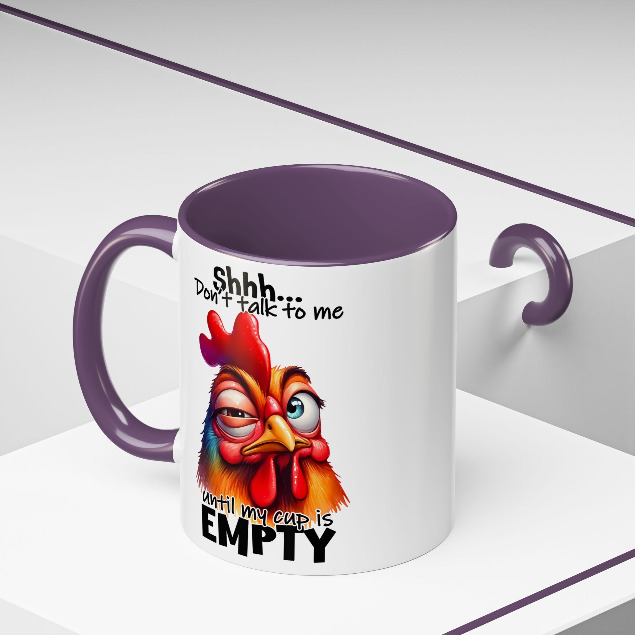 Shhh… Don’t Talk to Me Until My Cup Is Empty – Silence First Mug