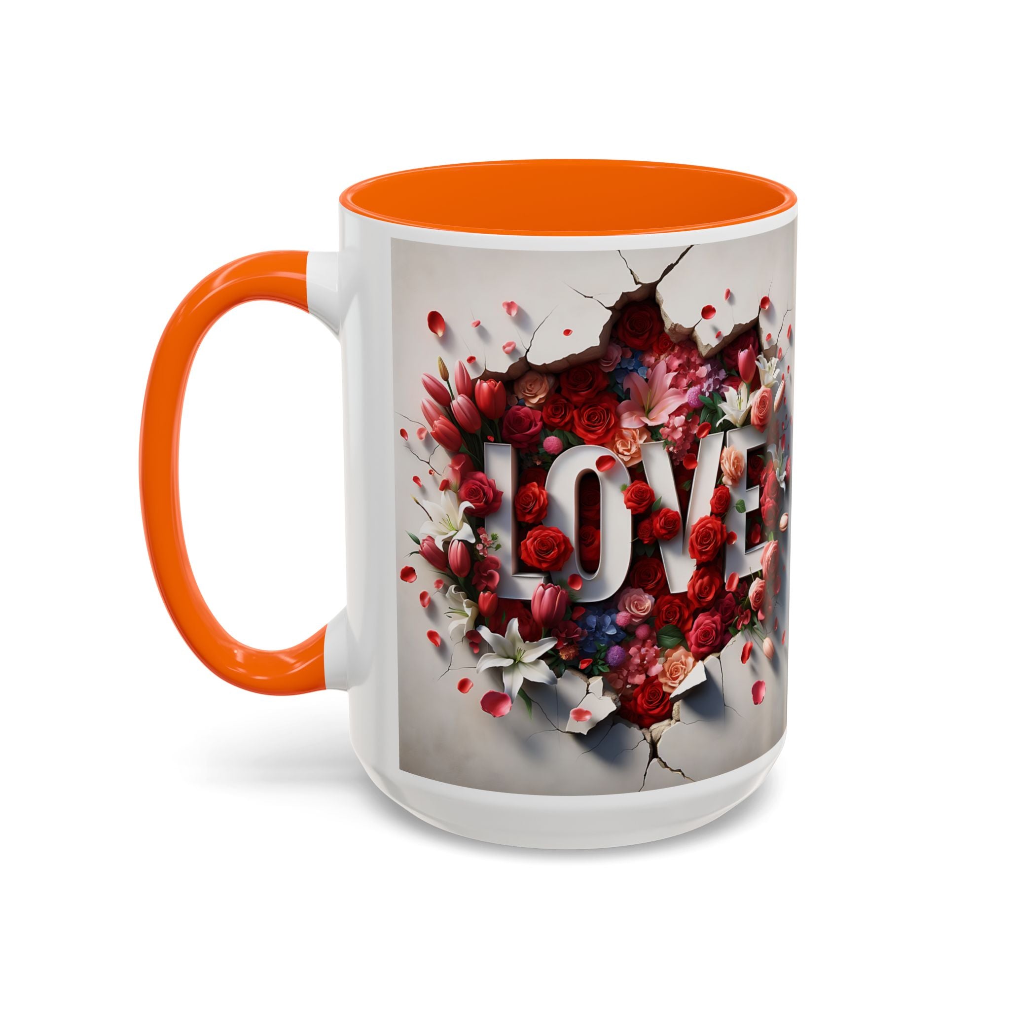 Love Mum Floral Coffee Mug