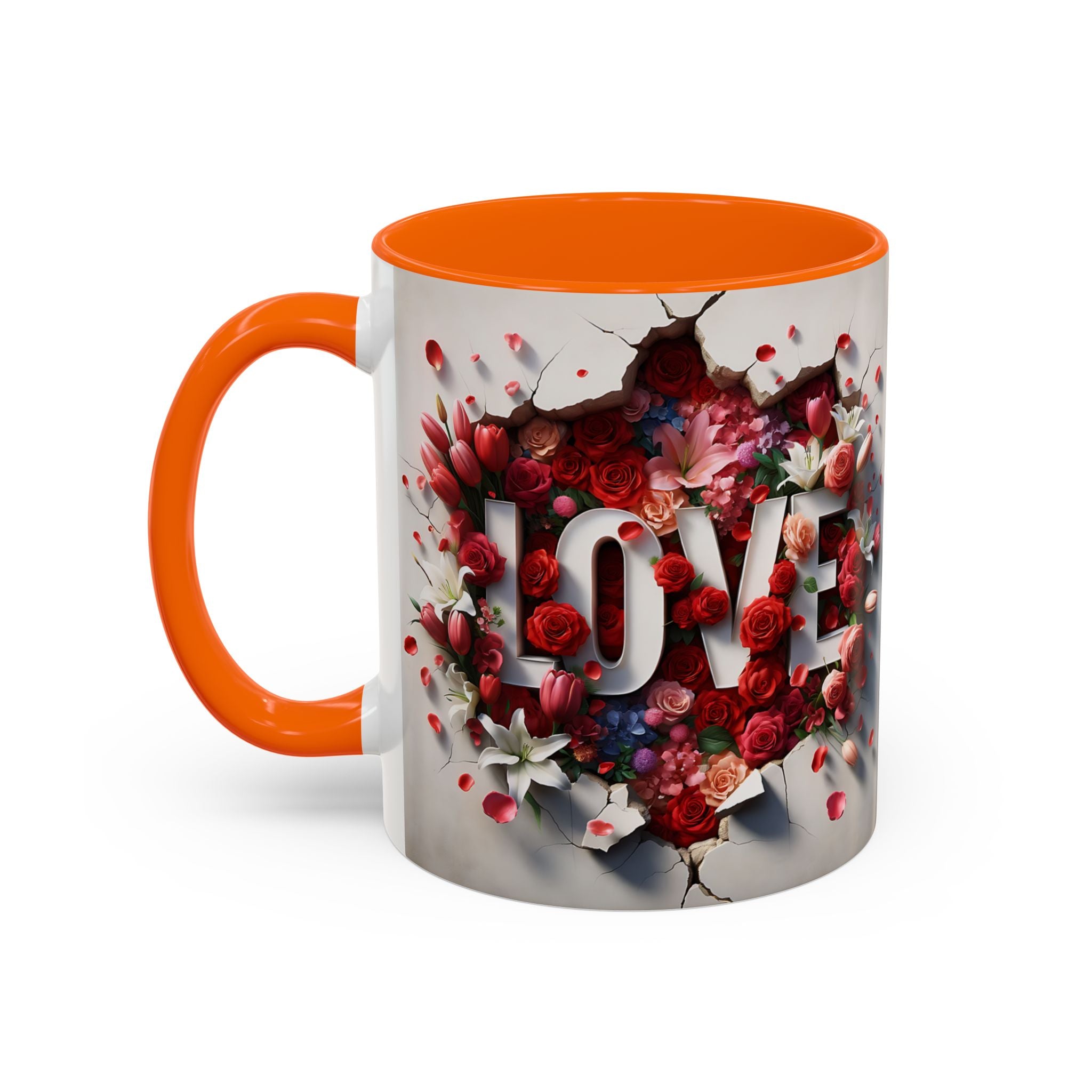 Love Mum Floral Coffee Mug