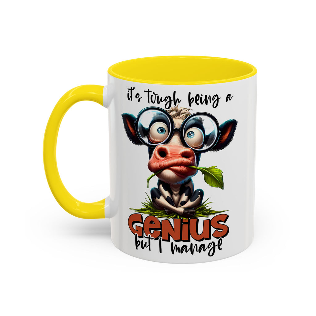 Moo-dest Genius Coffee Mug