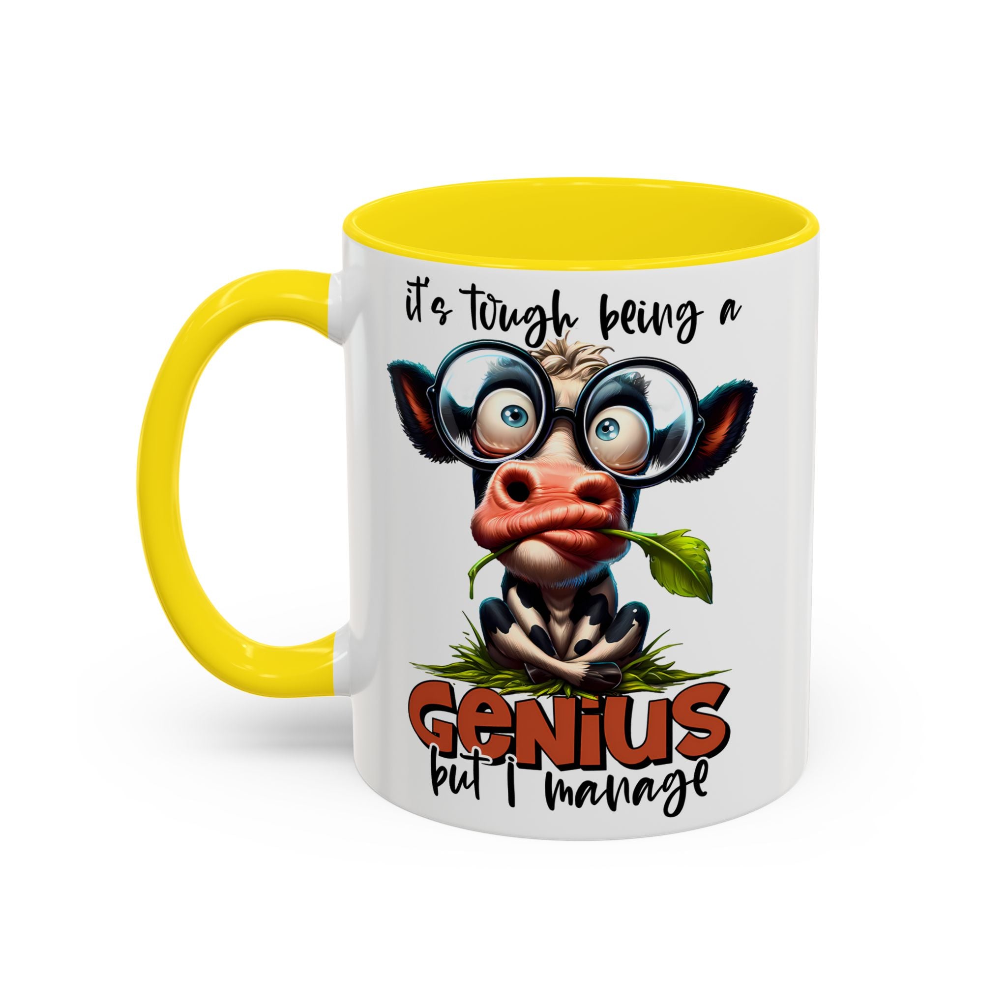 Moo-dest Genius Coffee Mug