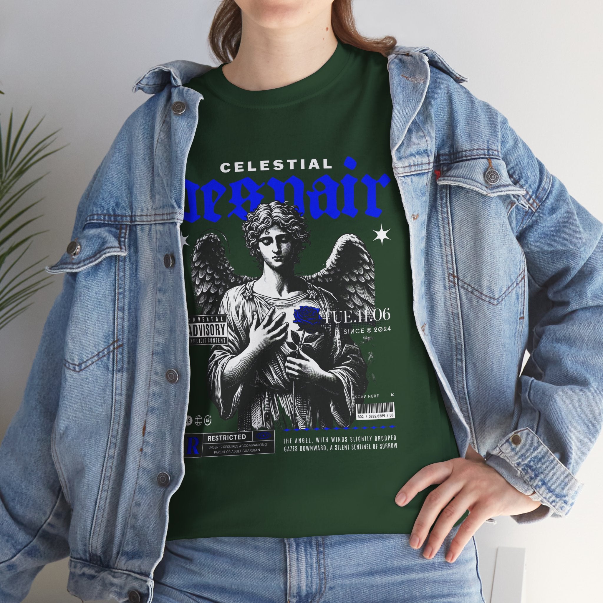 Celestial Despair Graphic T-Shirt Design