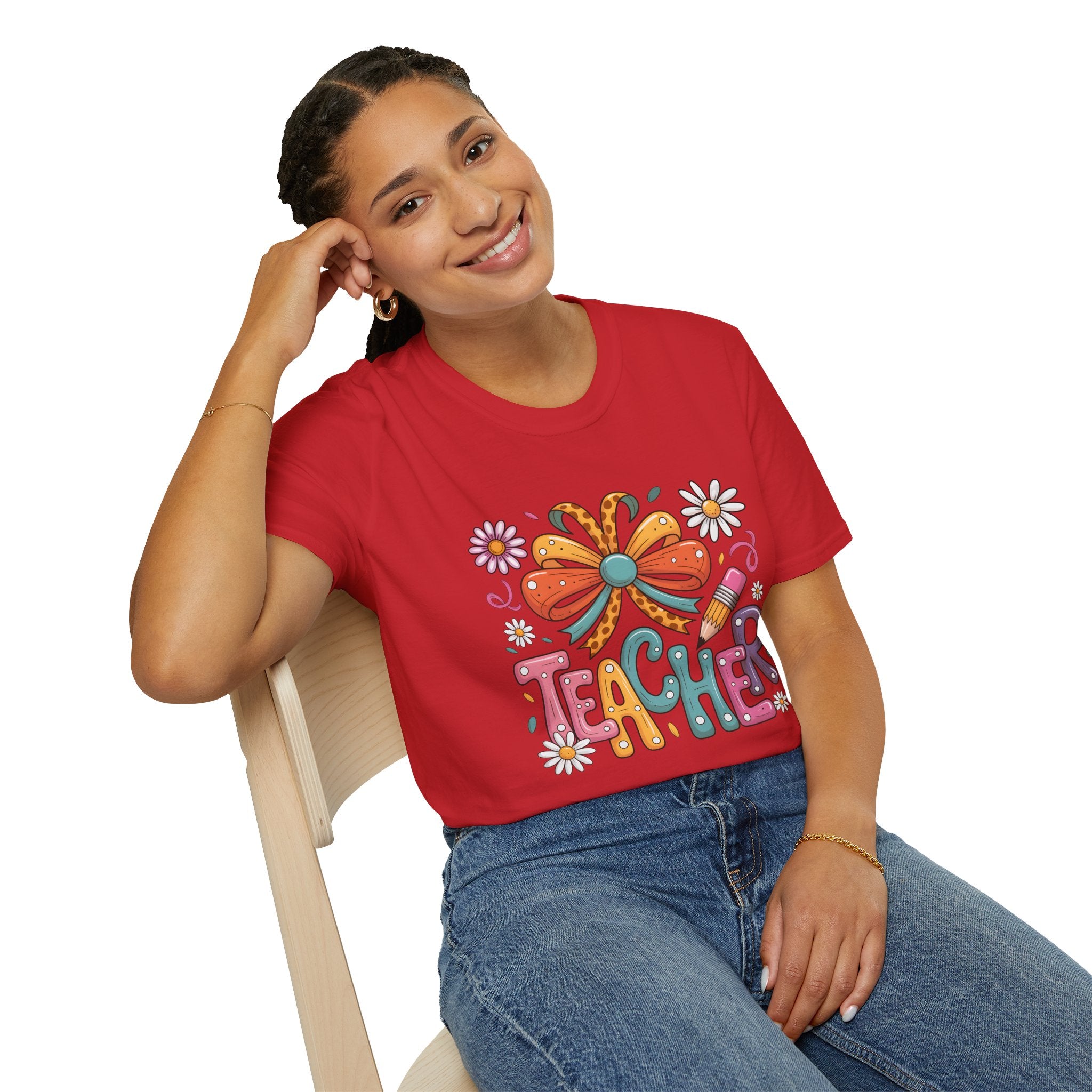 Teacher – Multicolor Floral Pride