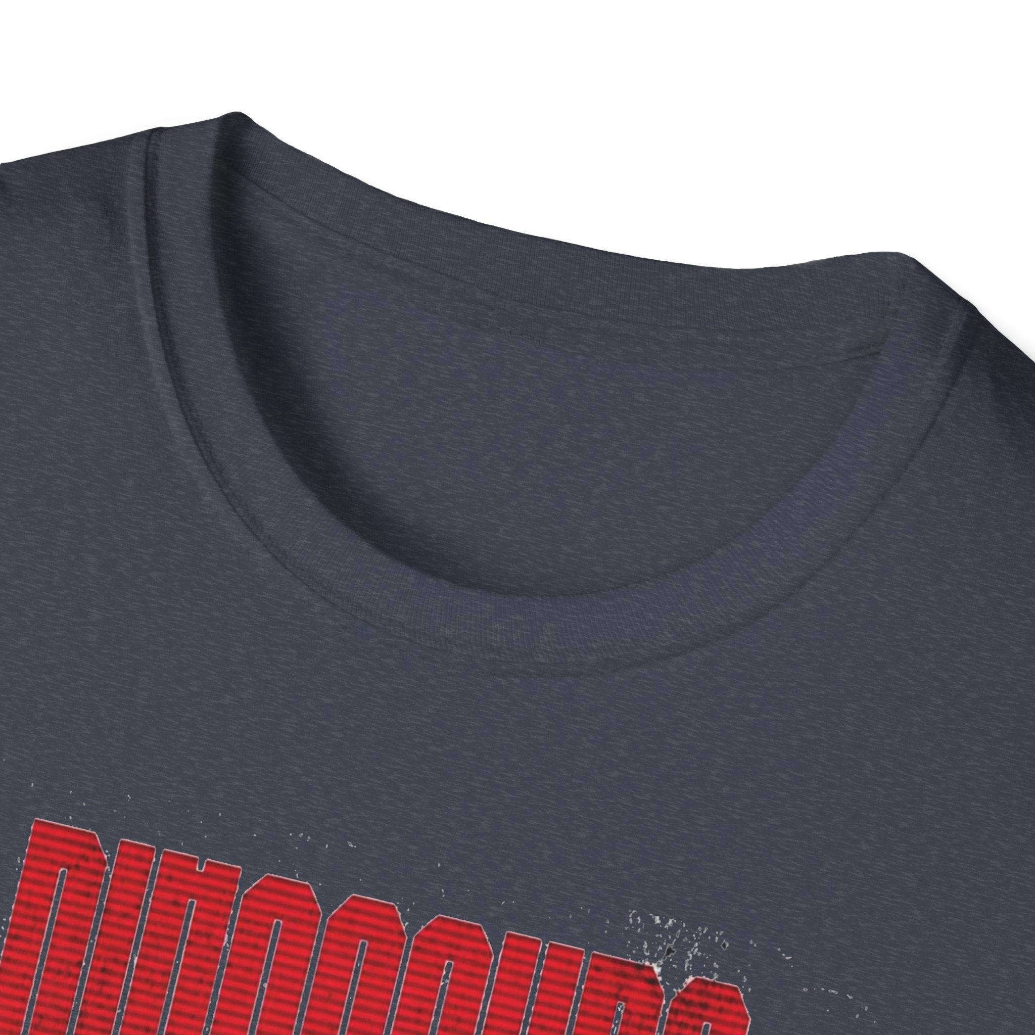 T-Rex Loading – Red Mechanical Dino Tee