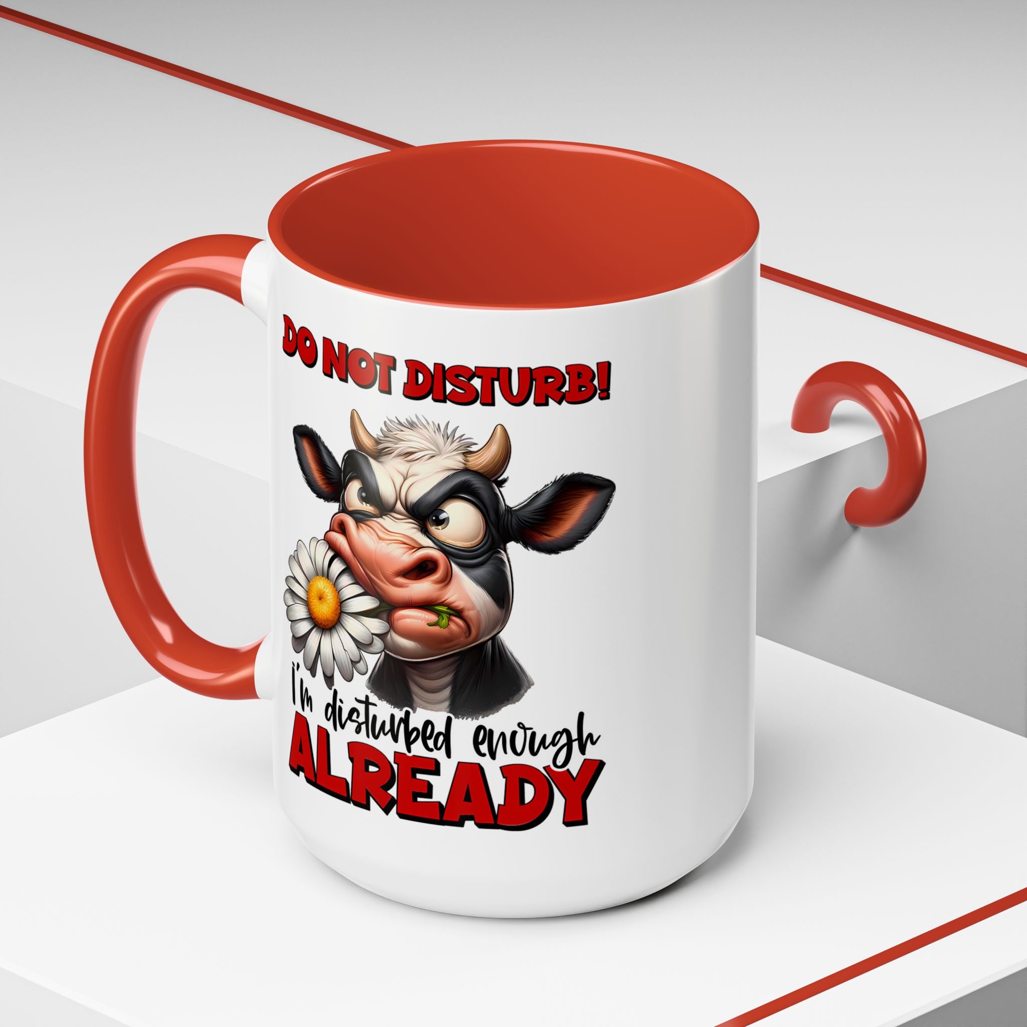 Disturbed & Caffeinated Coffee Mug