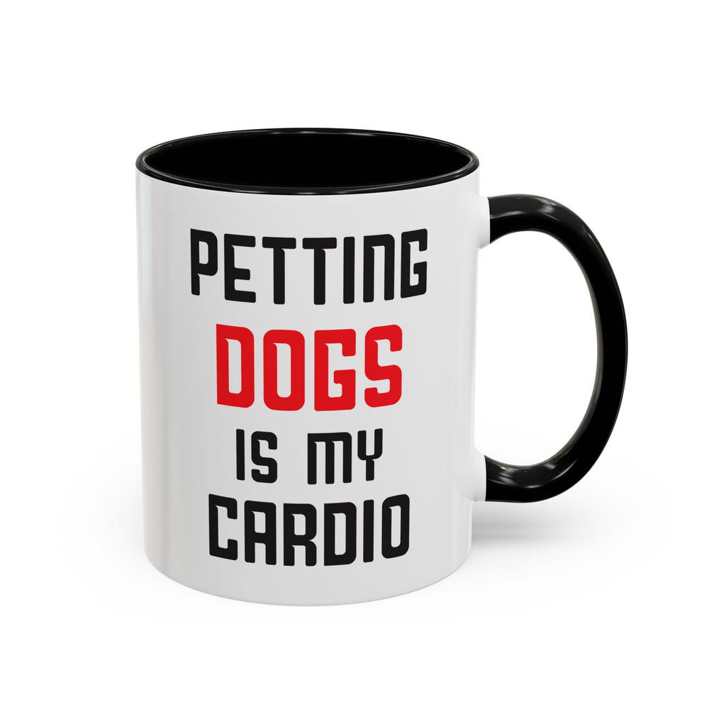Dog Lover Coffee Mug – 11oz & 15oz Funny Pet Quote, Colorful Interior