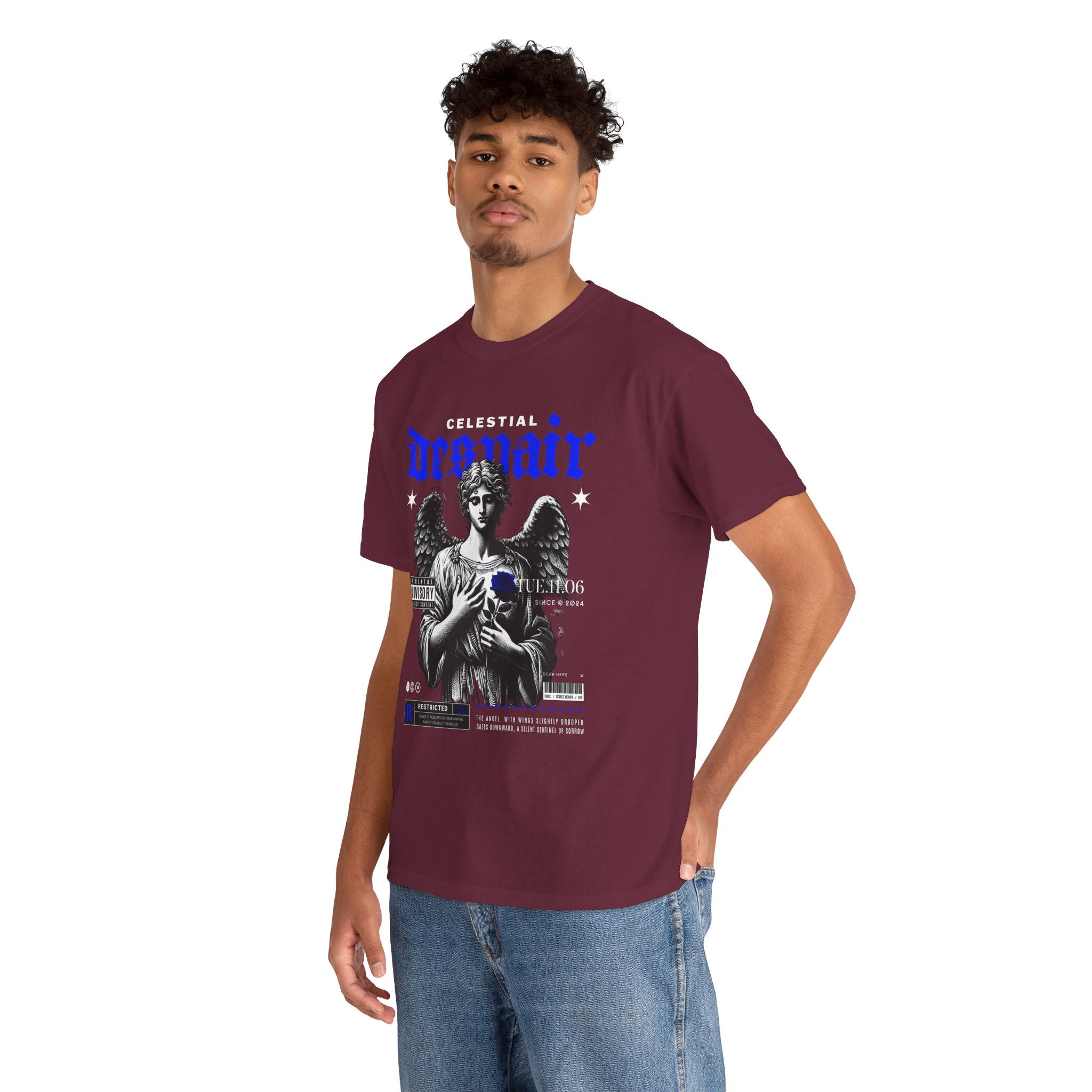 Celestial Despair Graphic T-Shirt Design