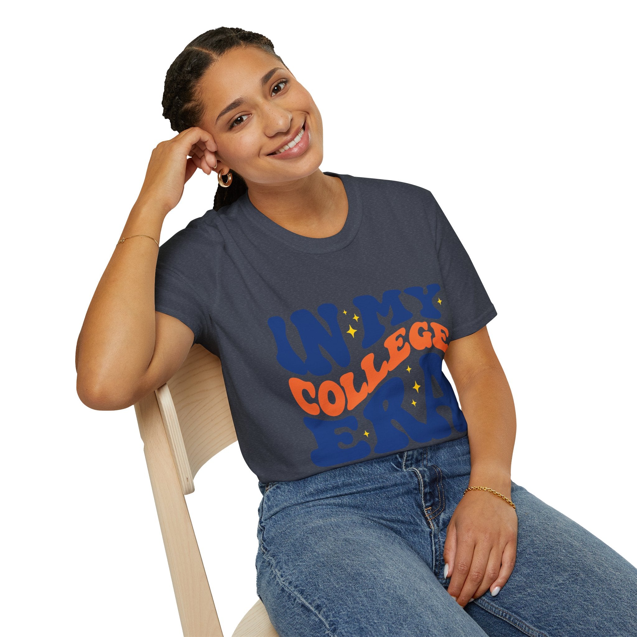 College Student T-Shirt – “In My College Era” Fun Campus Life Tee for Students, Grads, and School Spirit