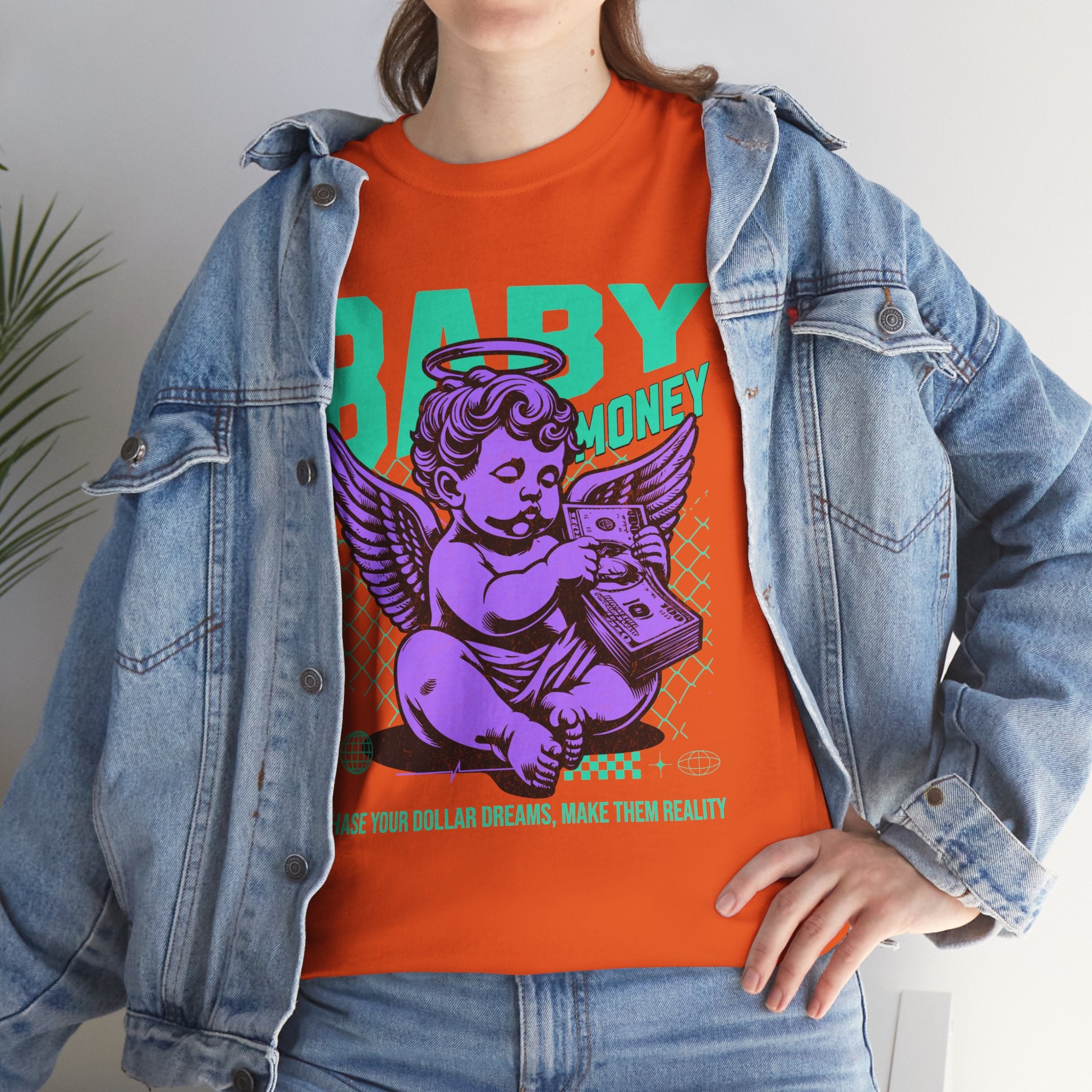 Baby Money: Chase Your Dollar Dreams Streetwear Graphic