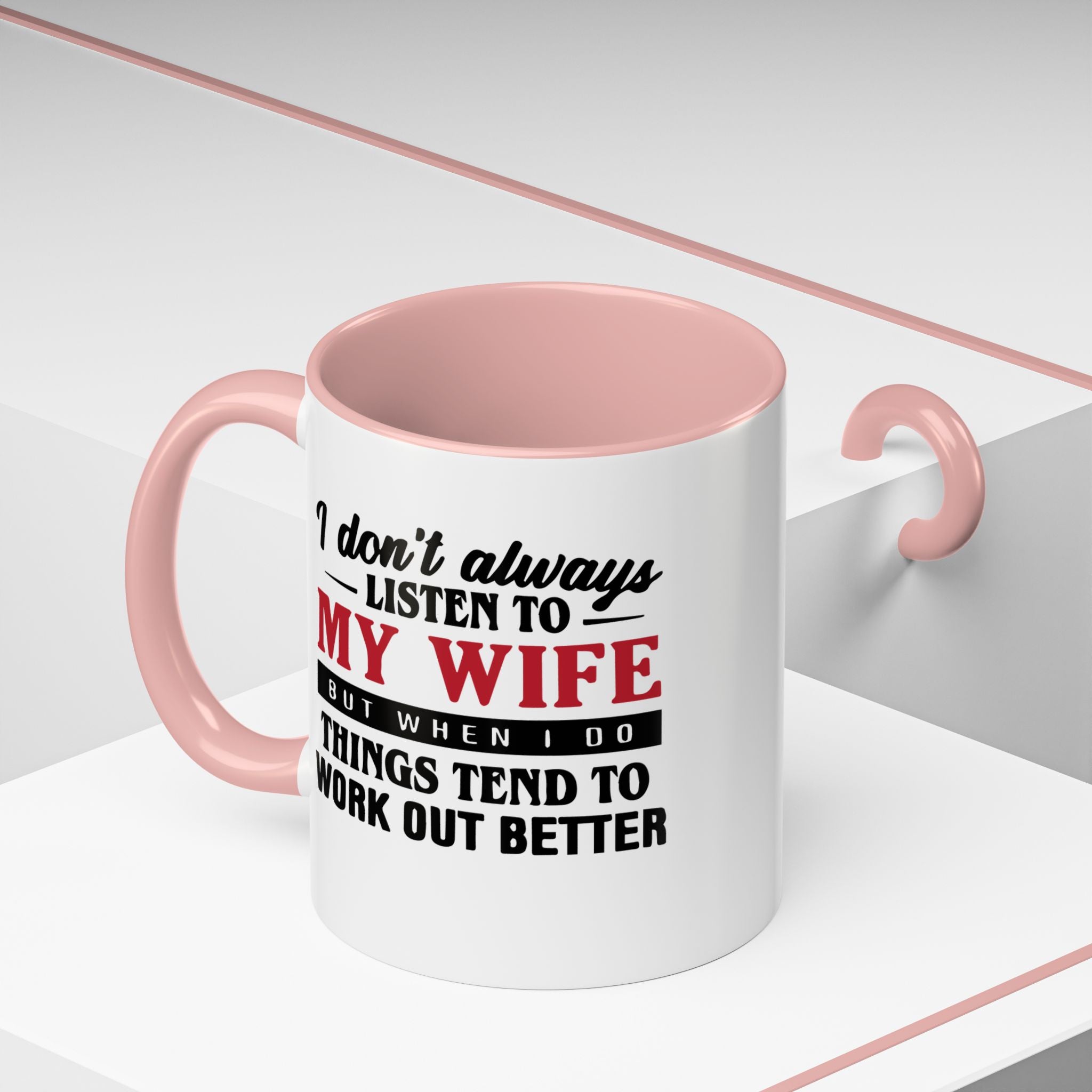 Funny Husband Coffee Mug – 11oz & 15oz Humor Quote, Colorful Interior