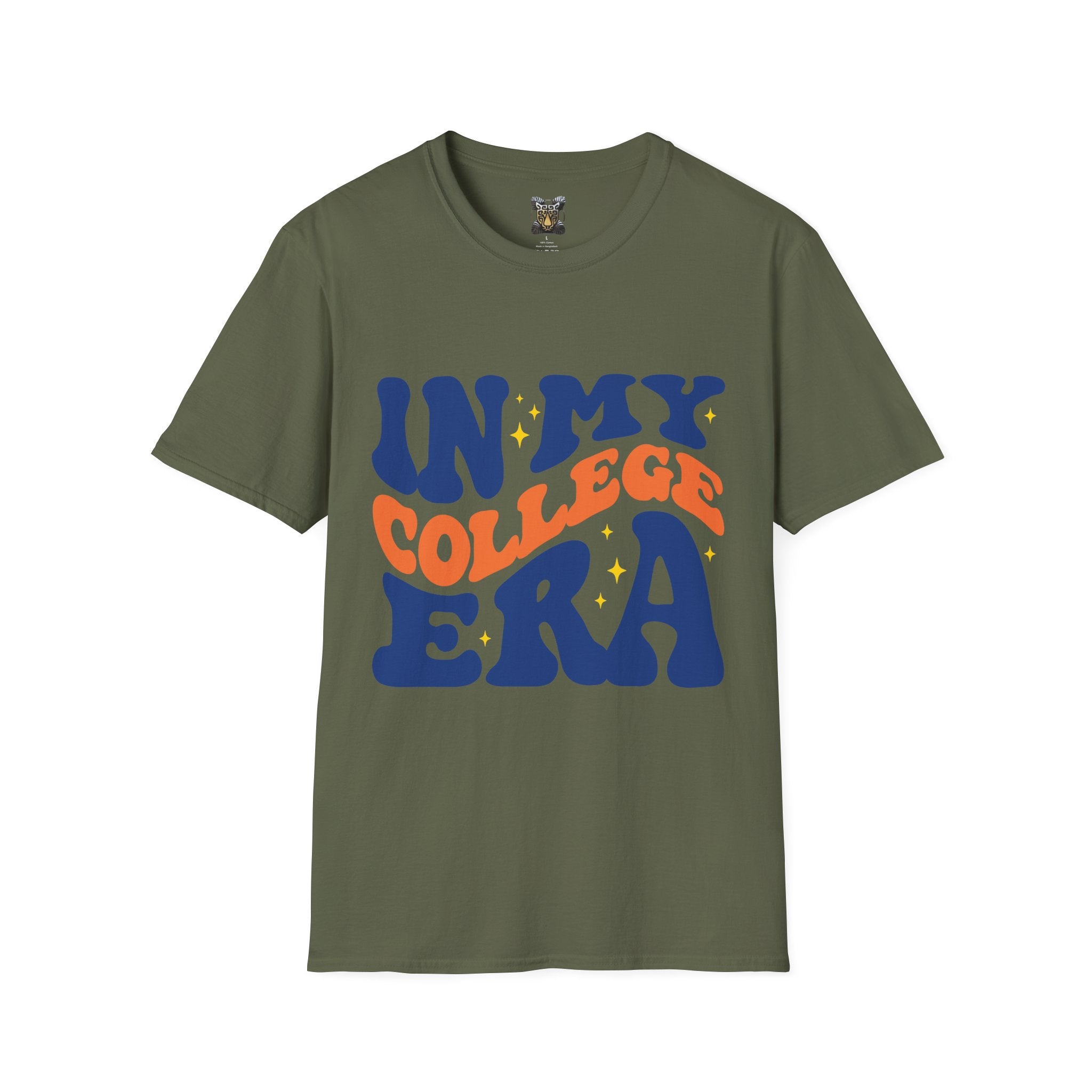 College Student T-Shirt – “In My College Era” Fun Campus Life Tee for Students, Grads, and School Spirit