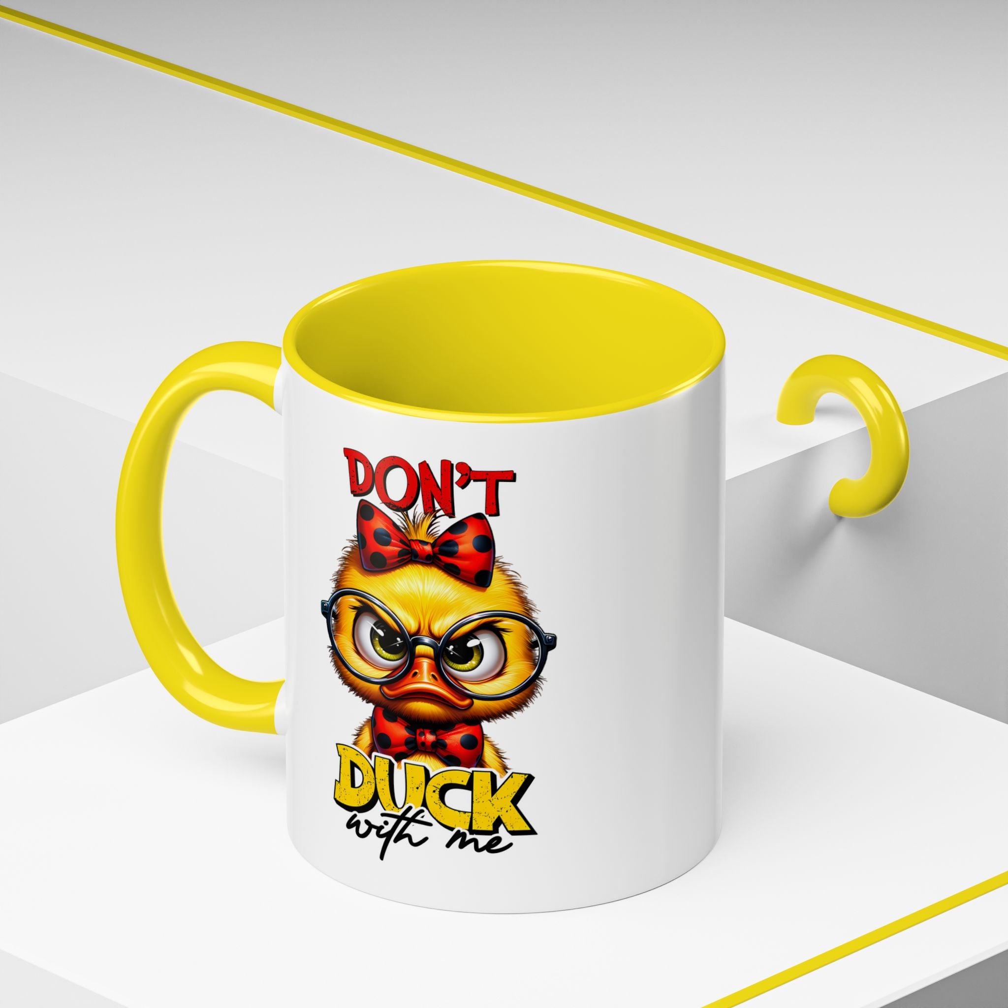 Don’t Duck With Me – Sassy Duckling Mug
