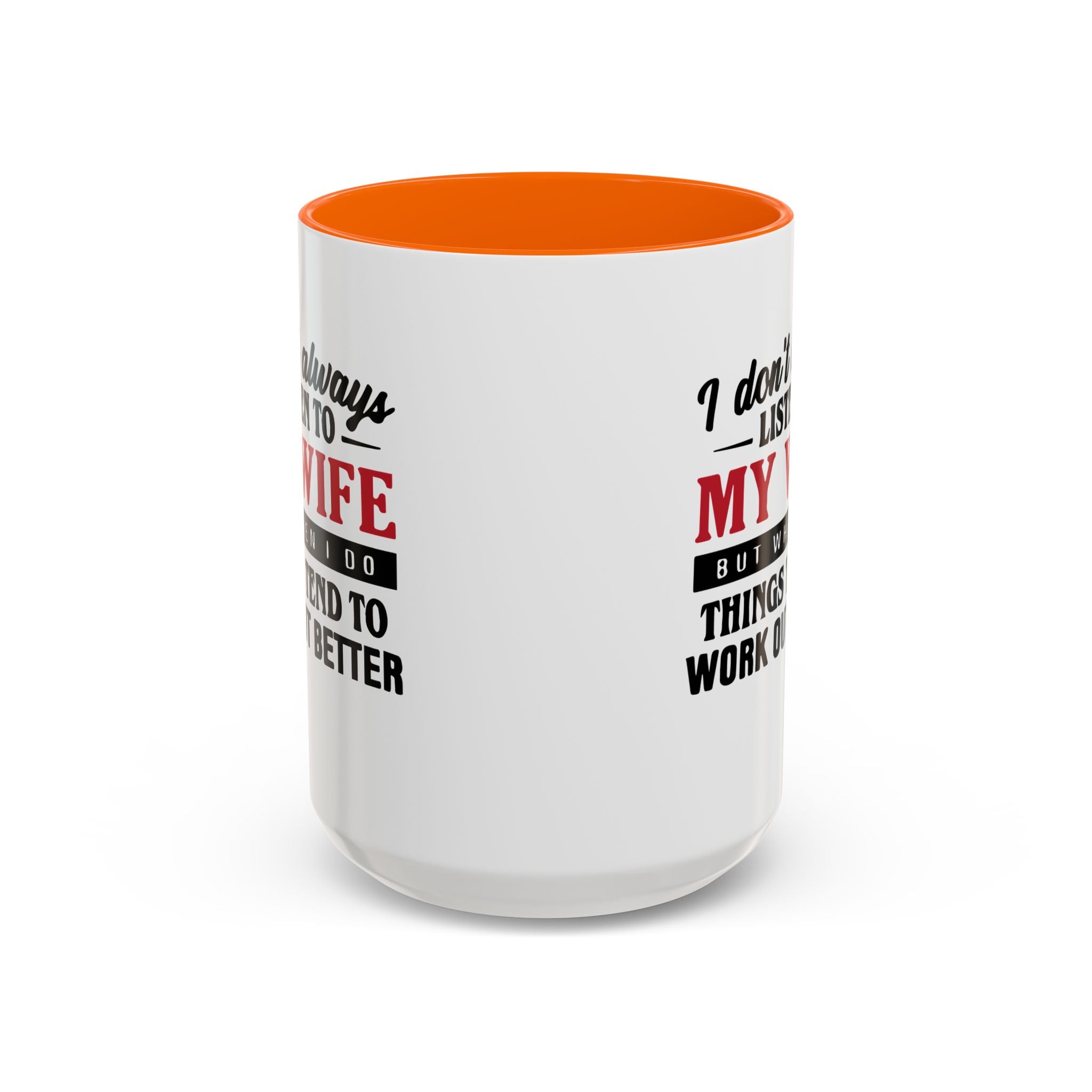 Funny Husband Coffee Mug – 11oz & 15oz Humor Quote, Colorful Interior
