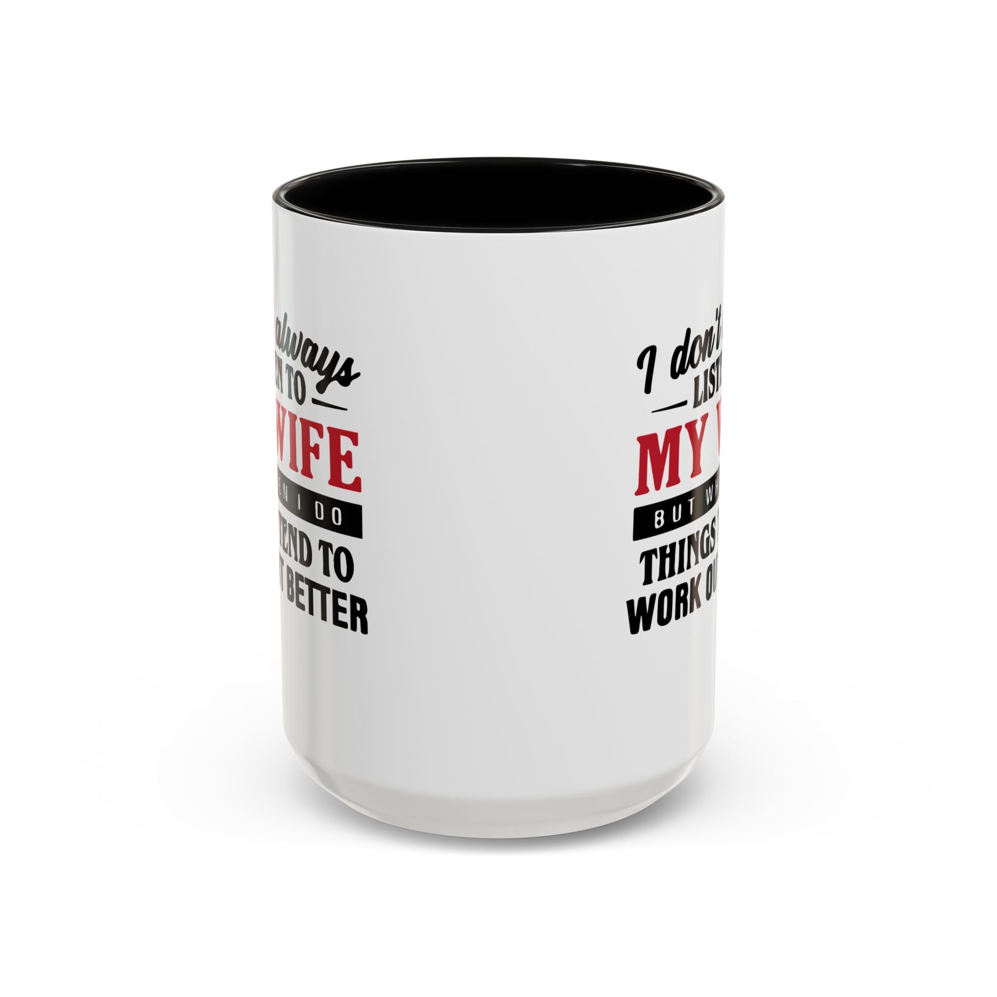 Funny Husband Coffee Mug – 11oz & 15oz Humor Quote, Colorful Interior