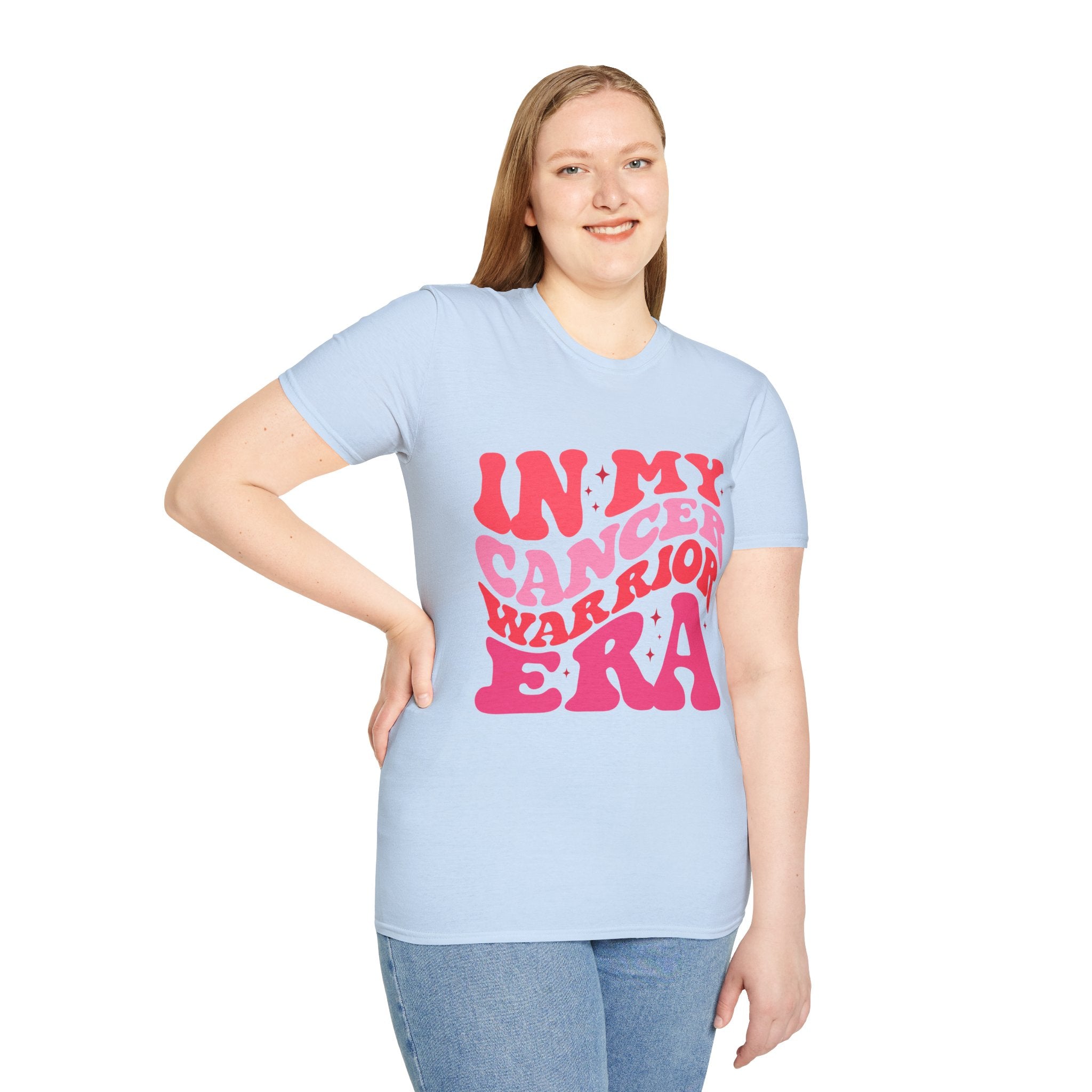 Inspirational T-Shirt – “In My Cancer Warrior Era” Support Tee for Cancer Survivors, Fighters, and Awareness Events