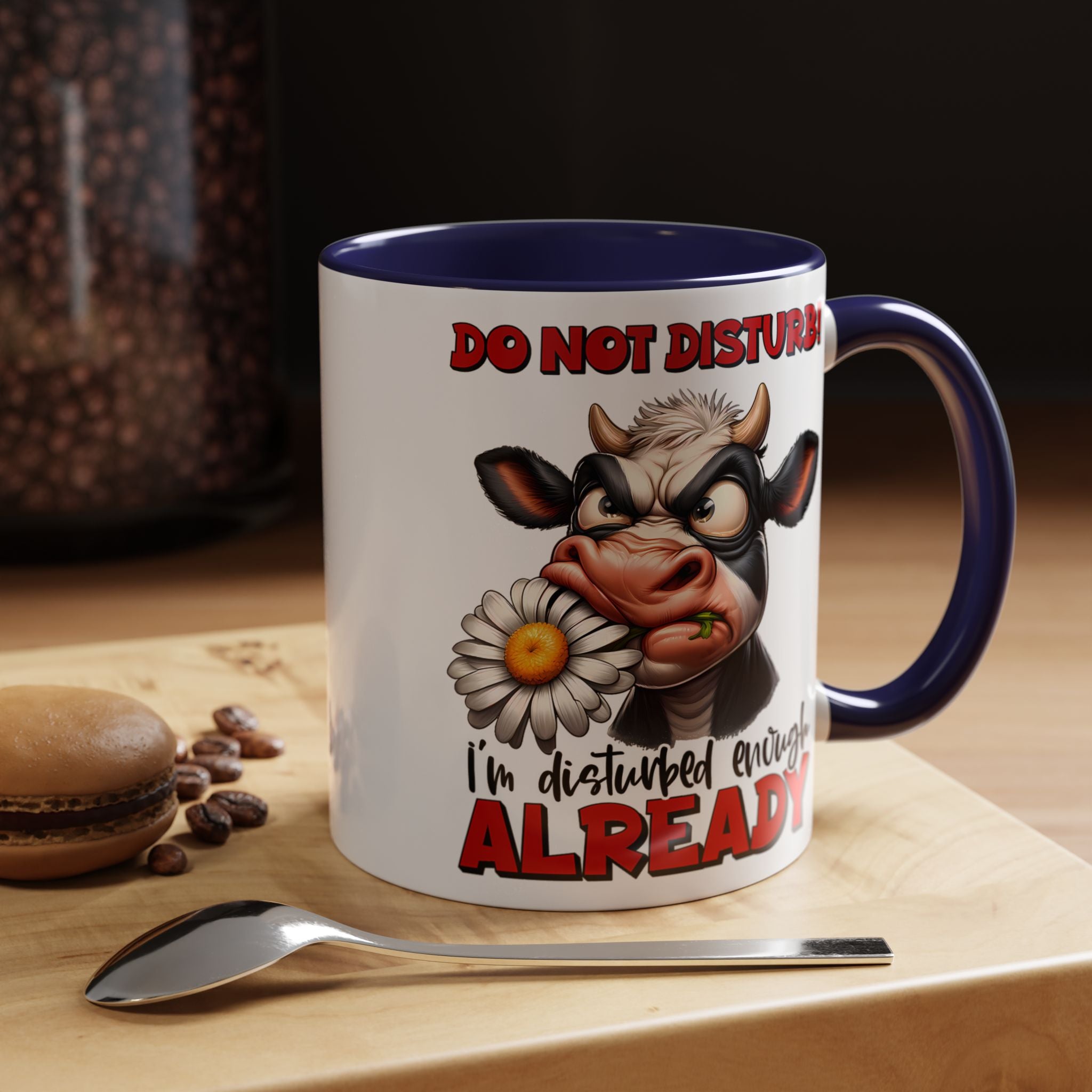 Disturbed & Caffeinated Coffee Mug