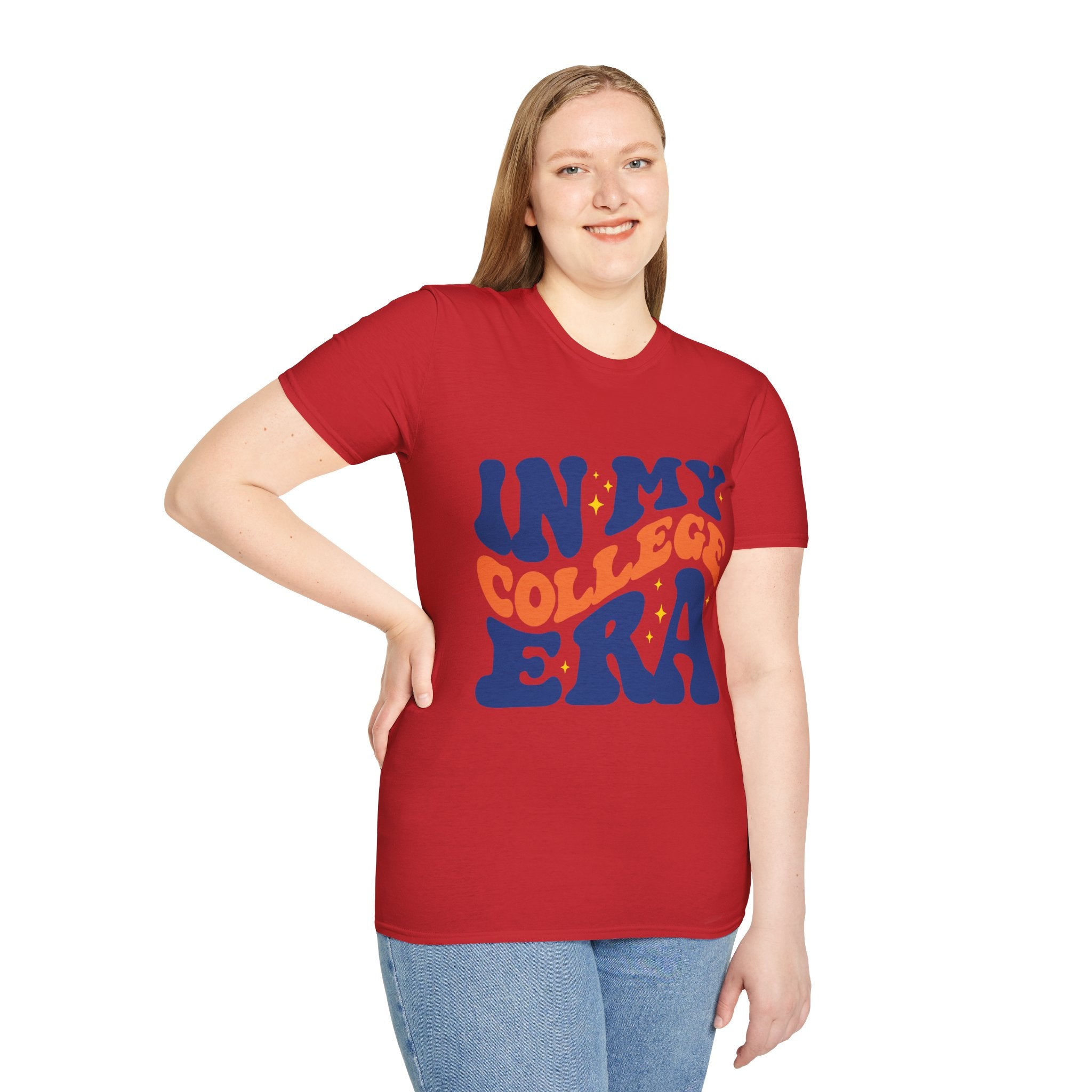 College Student T-Shirt – “In My College Era” Fun Campus Life Tee for Students, Grads, and School Spirit