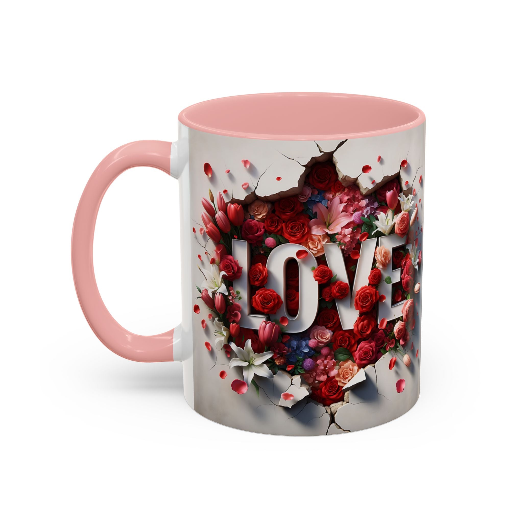 Love Mum Floral Coffee Mug