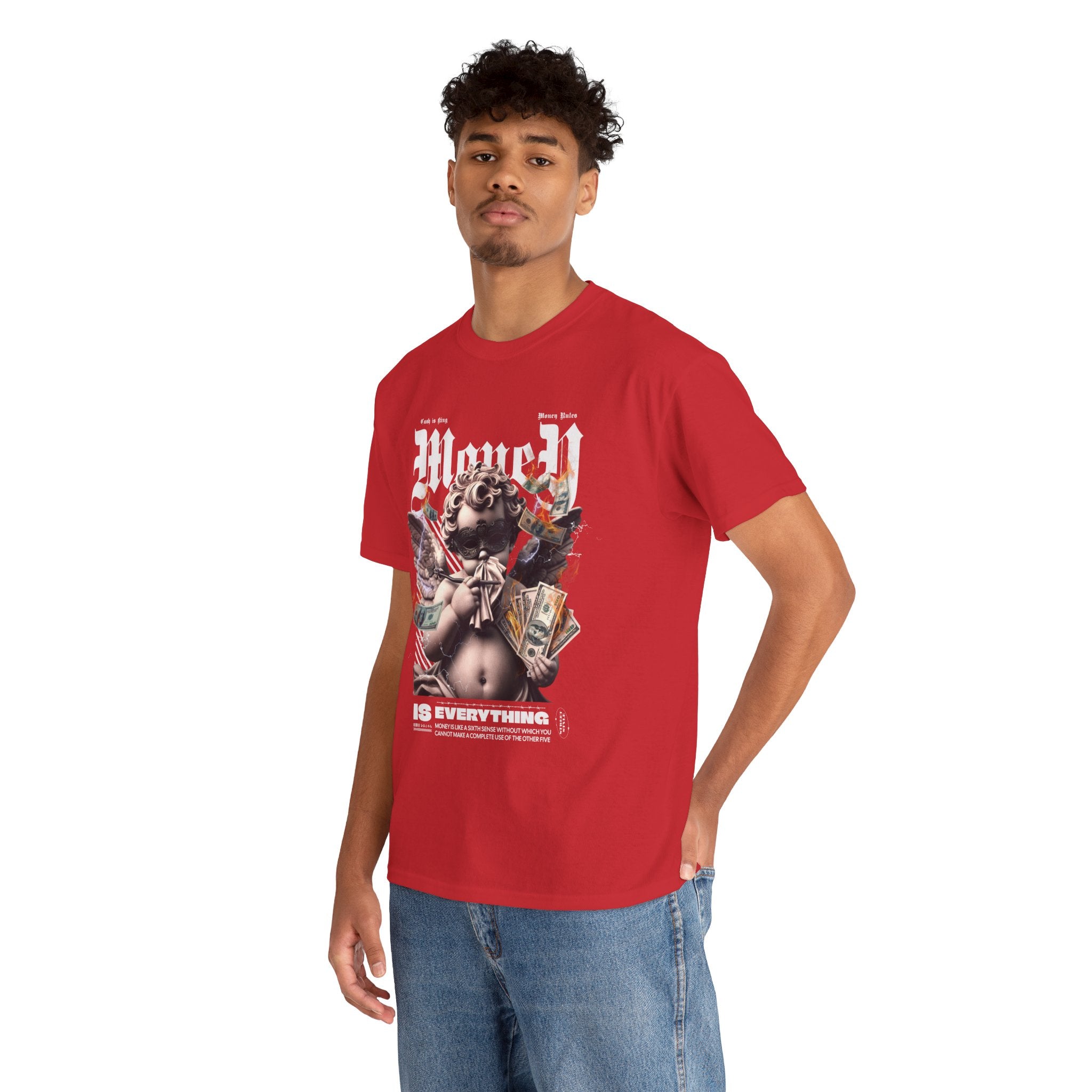 Money is Everything: Opulent Cherub Streetwear Design