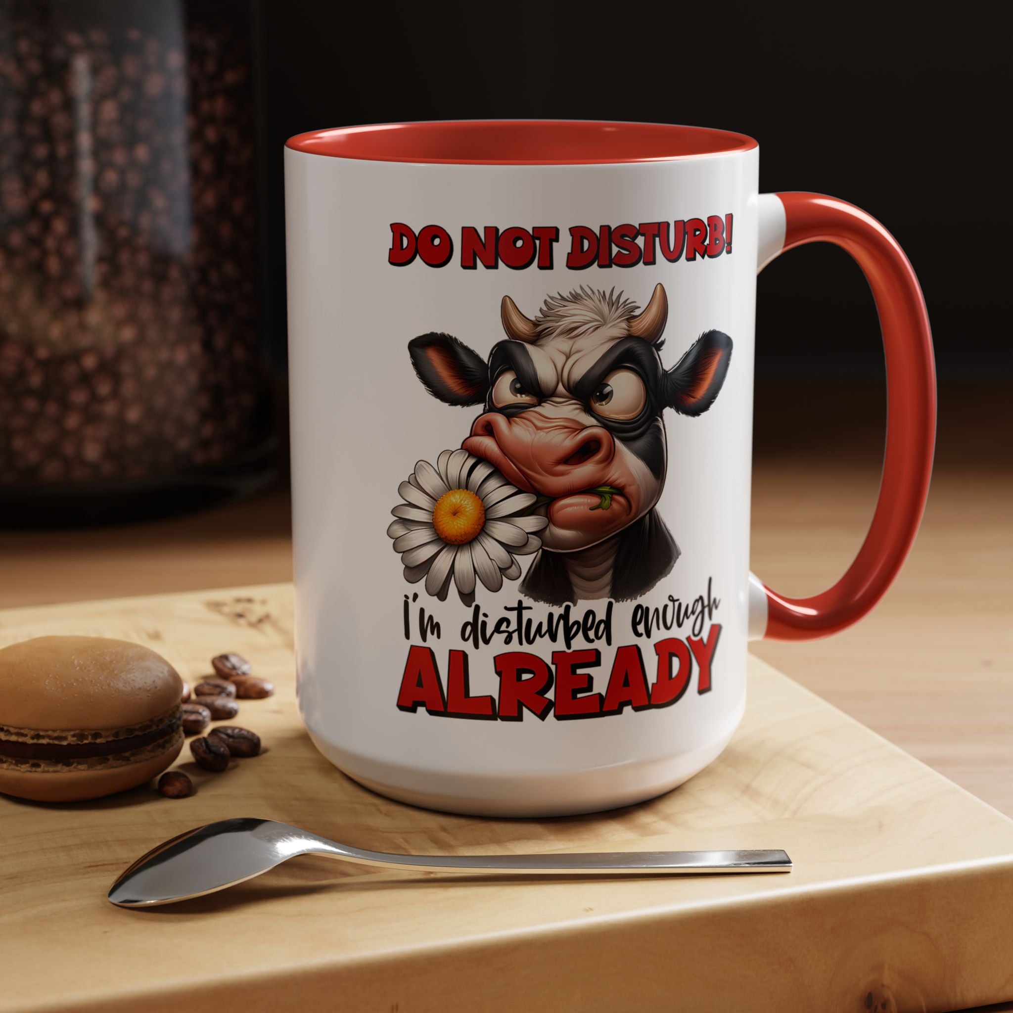 Disturbed & Caffeinated Coffee Mug