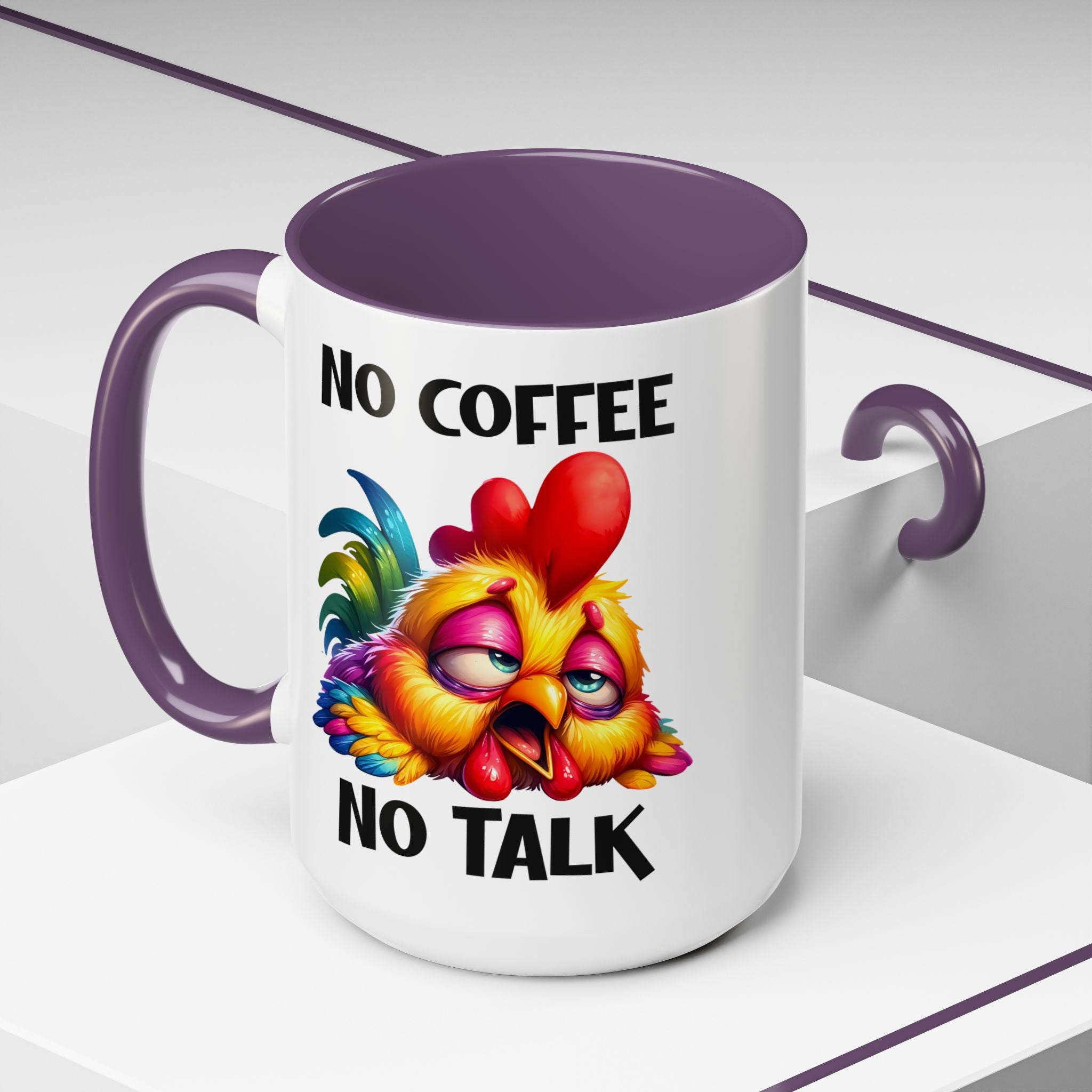 No Coffee, No Talk – Pre-Caffeine Warning Mug