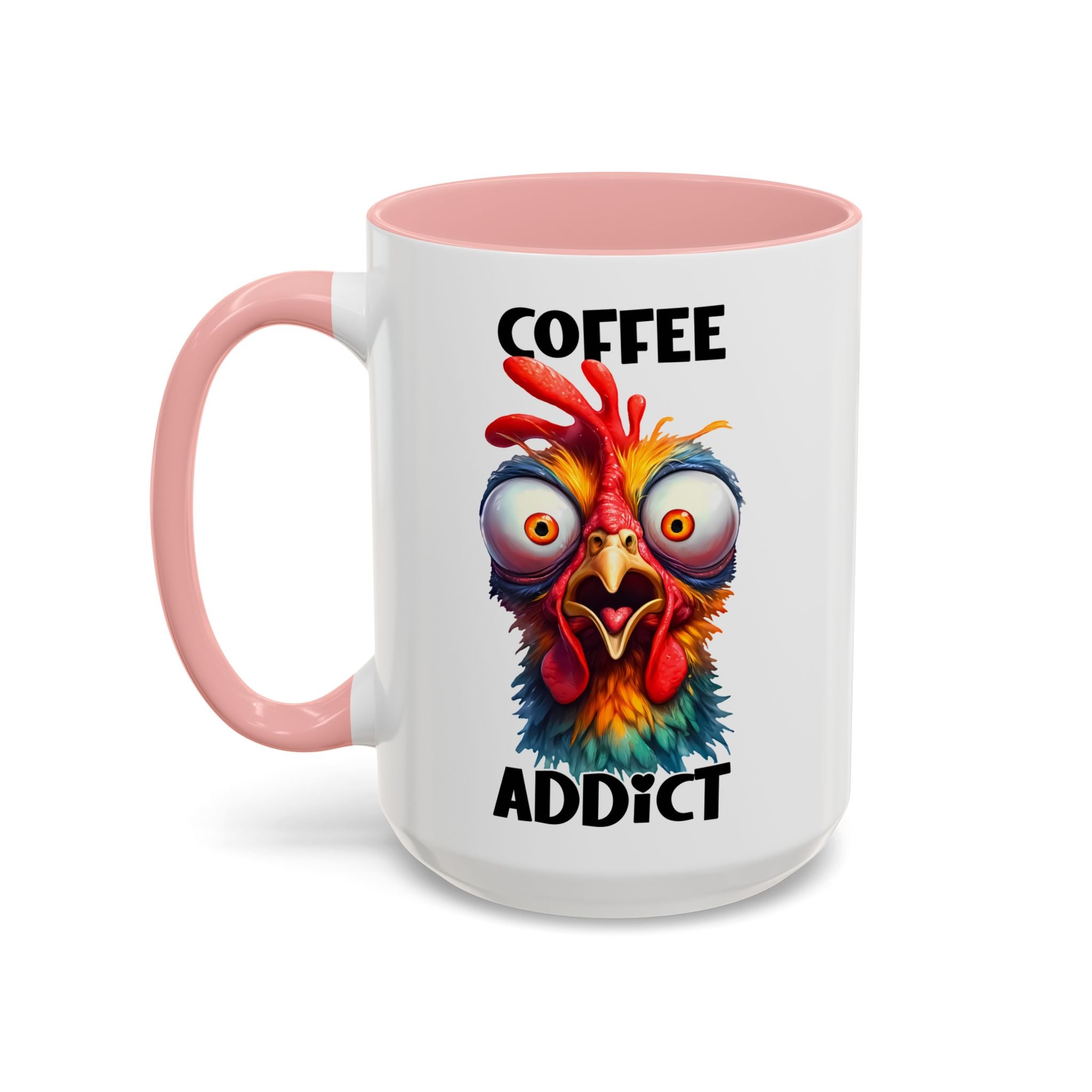 Coffee Addict – Perplexed Chicken Mug