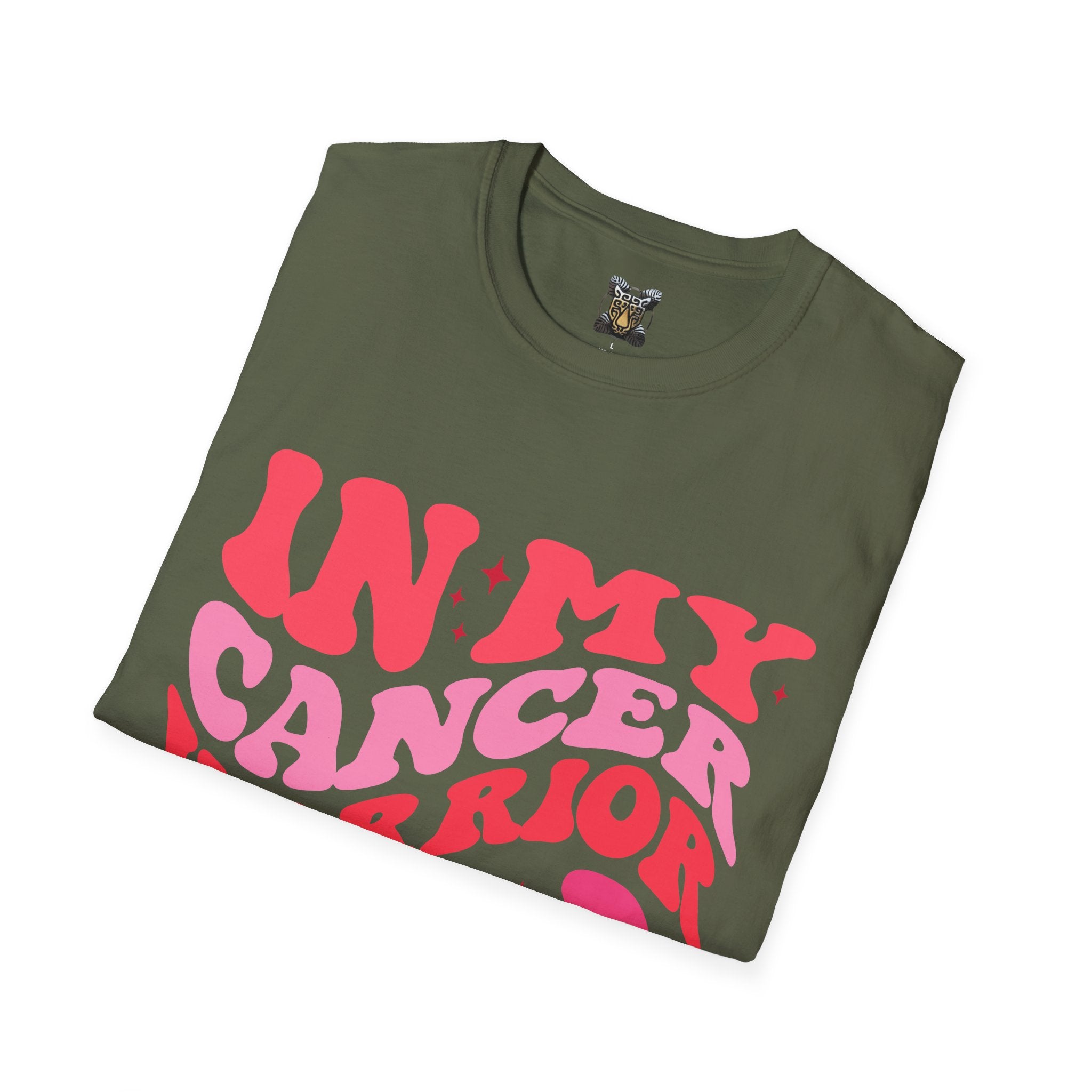 Inspirational T-Shirt – “In My Cancer Warrior Era” Support Tee for Cancer Survivors, Fighters, and Awareness Events