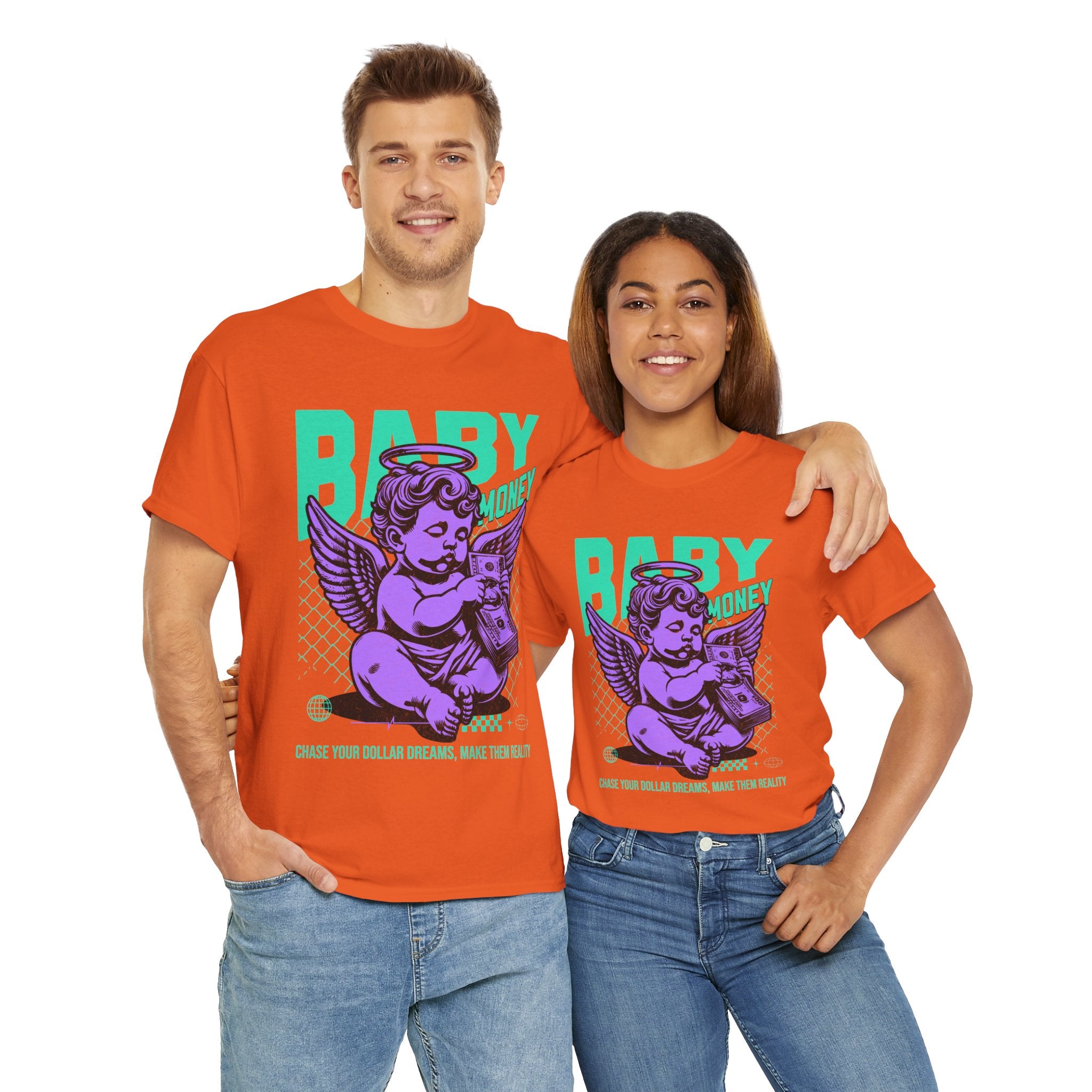 Baby Money: Chase Your Dollar Dreams Streetwear Graphic