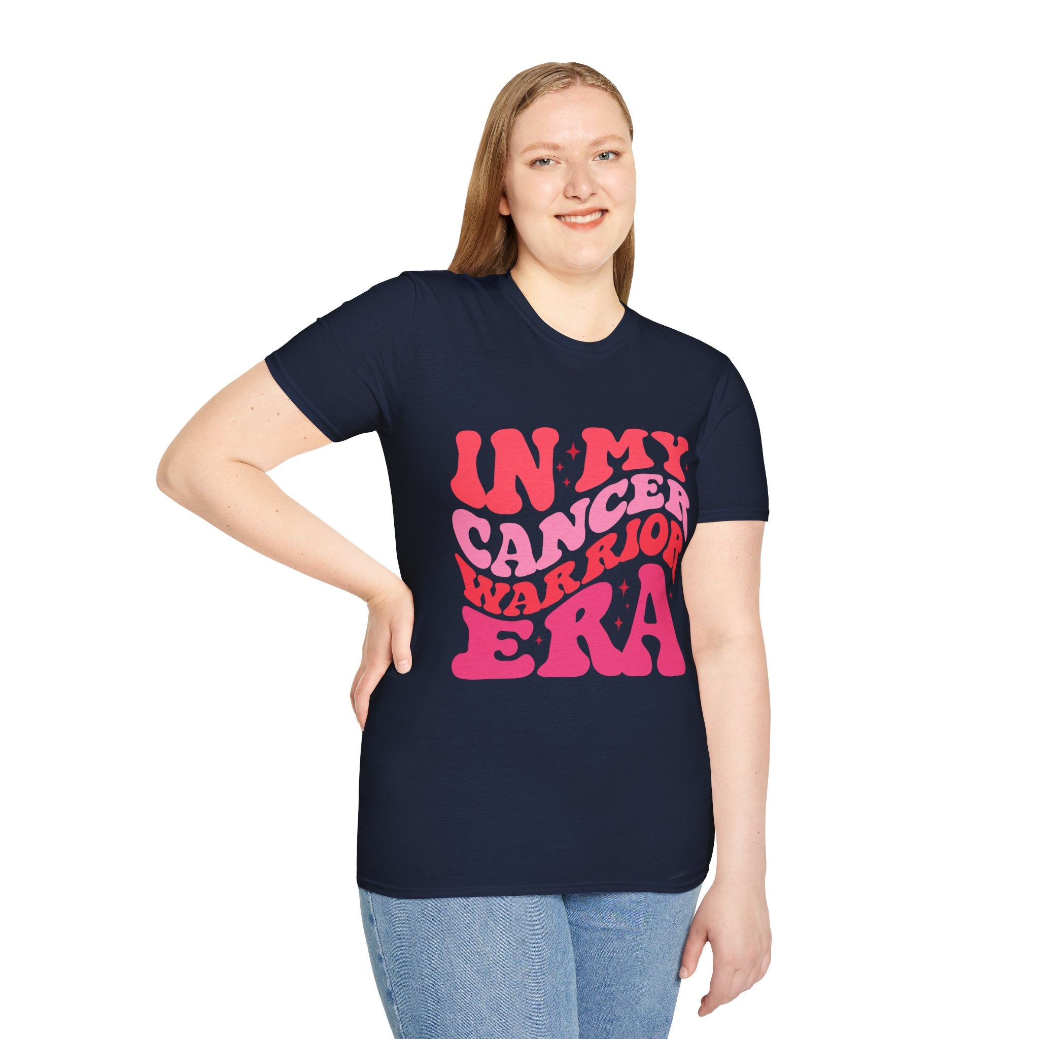 Inspirational T-Shirt – “In My Cancer Warrior Era” Support Tee for Cancer Survivors, Fighters, and Awareness Events