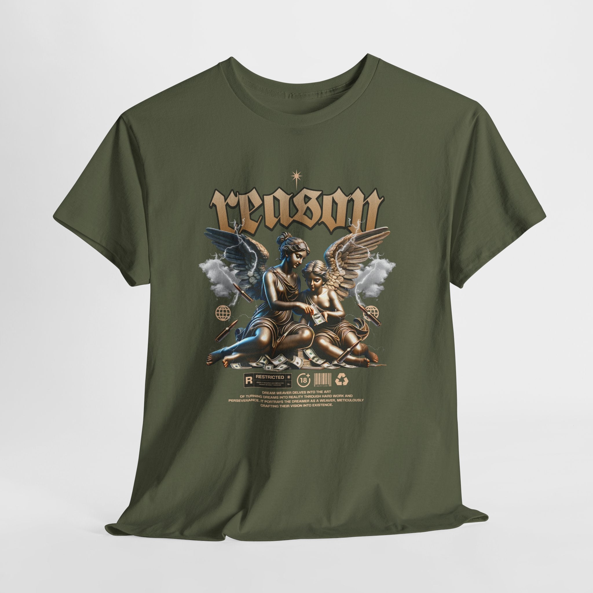 "Reason & Armor" - A Collection of Rebellious Angelic Streetwear Designs